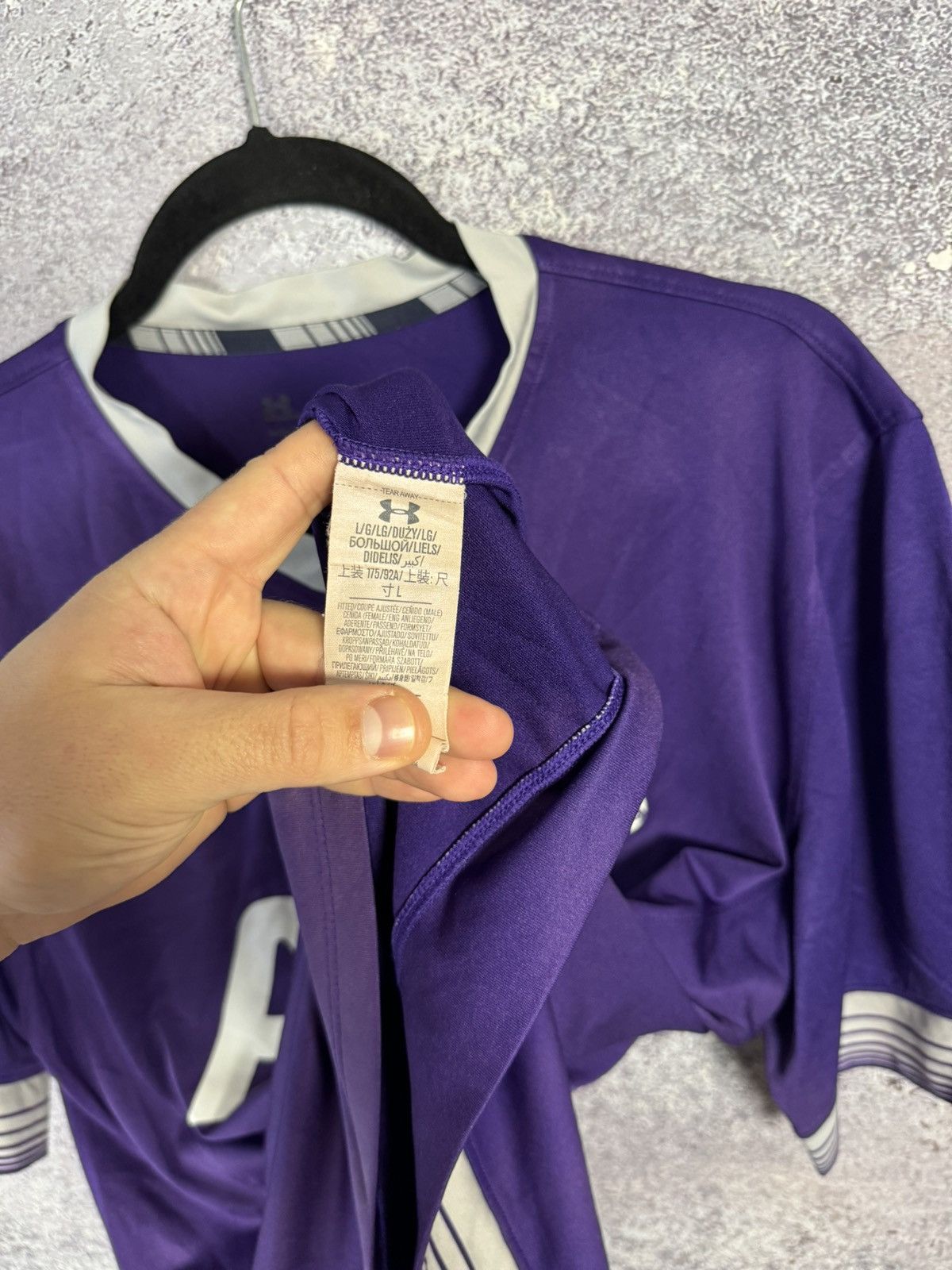 Under Armour × Vintage Vintage Tottenham 2015/16 Third Under Armour Jersey Blokcore Size US L / EU 52-54 / 3 - 12 Thumbnail