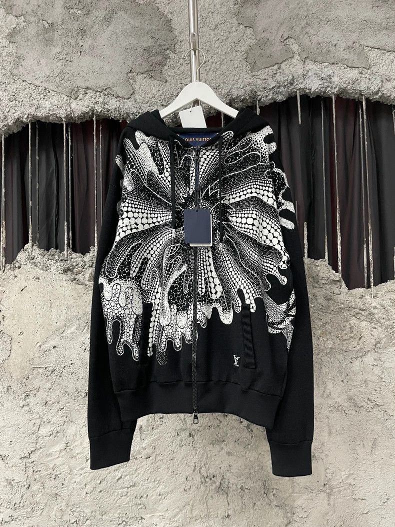Louis Vuitton Louis Vuitton Yayoi Kusama Cashmere Zip Jacket Size US M / EU 48-50 / 2 - 1 Thumbnail