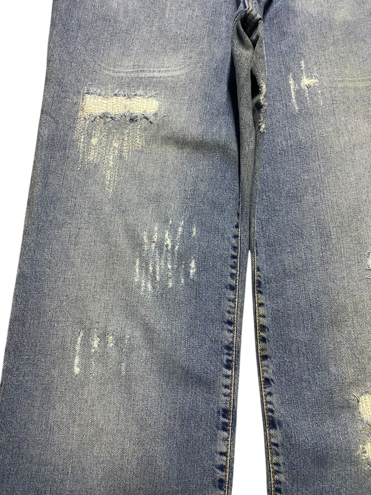 Dolce & Gabbana Vintage Dolce &. Gabbana Light Wash Distressed Enough Baggy Size US 30 / EU 46 - 7 Thumbnail