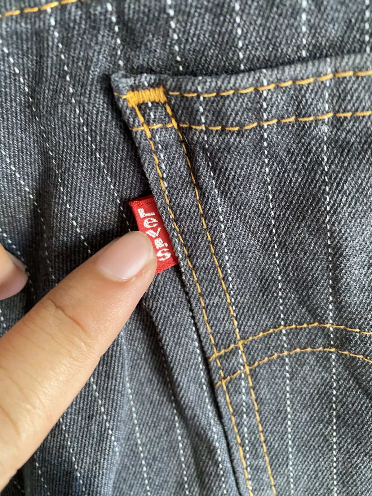 Levi's Rare strip levis pants bootcut Size US 30 / EU 46 - 4 Thumbnail