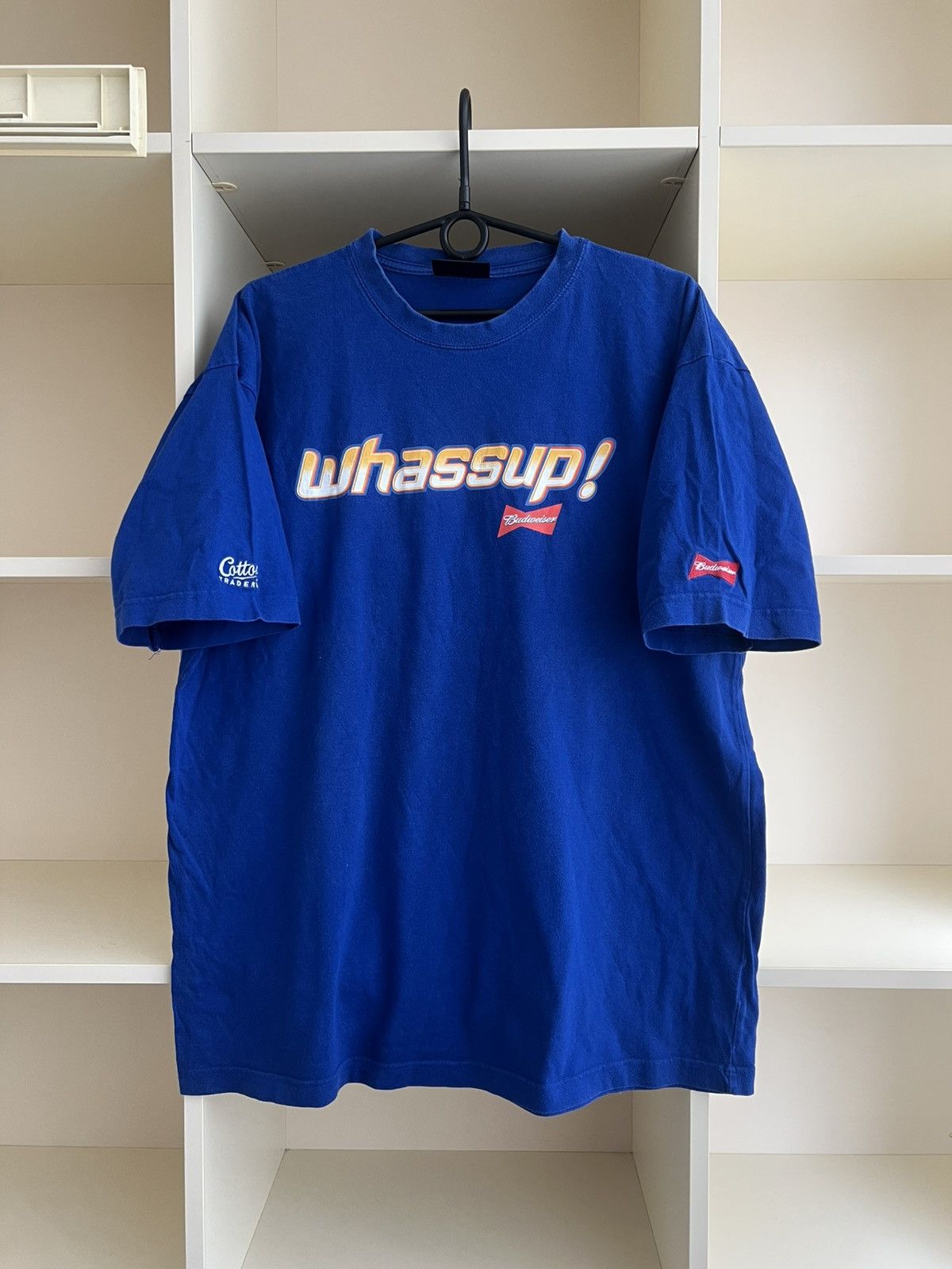 Budweiser Vintage 00s Budweiser Beer T-Shirt Tee Size L Size US L / EU 52-54 / 3 - 1 Thumbnail
