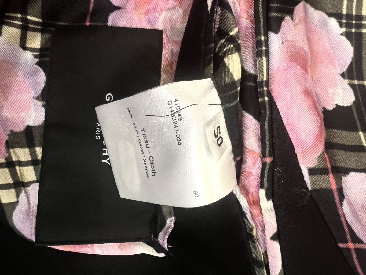 Givenchy × Riccardo Tisci Givenchy tisci Archive SS2013 tartan floral print blazer Size 50R - 7 Thumbnail
