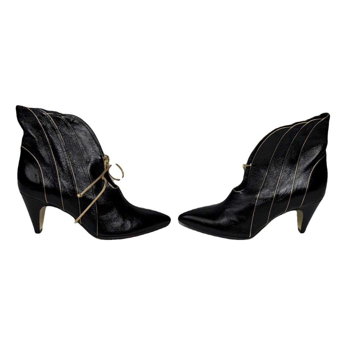 Emilio Pucci Black Leather Boot Size US 6 / IT 36 - 1 Thumbnail