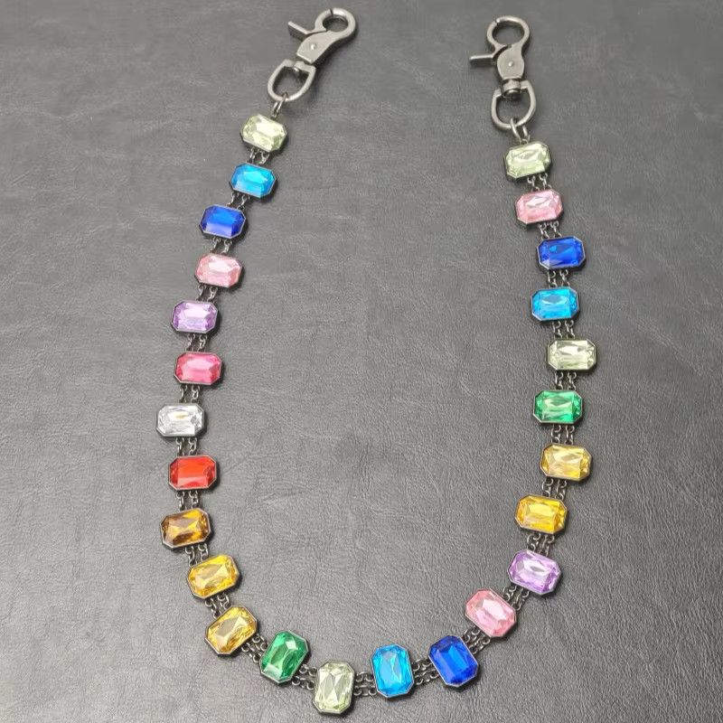 Jewelry Agate Crystal Pants Waist Chain Size ONE SIZE - 5 Thumbnail