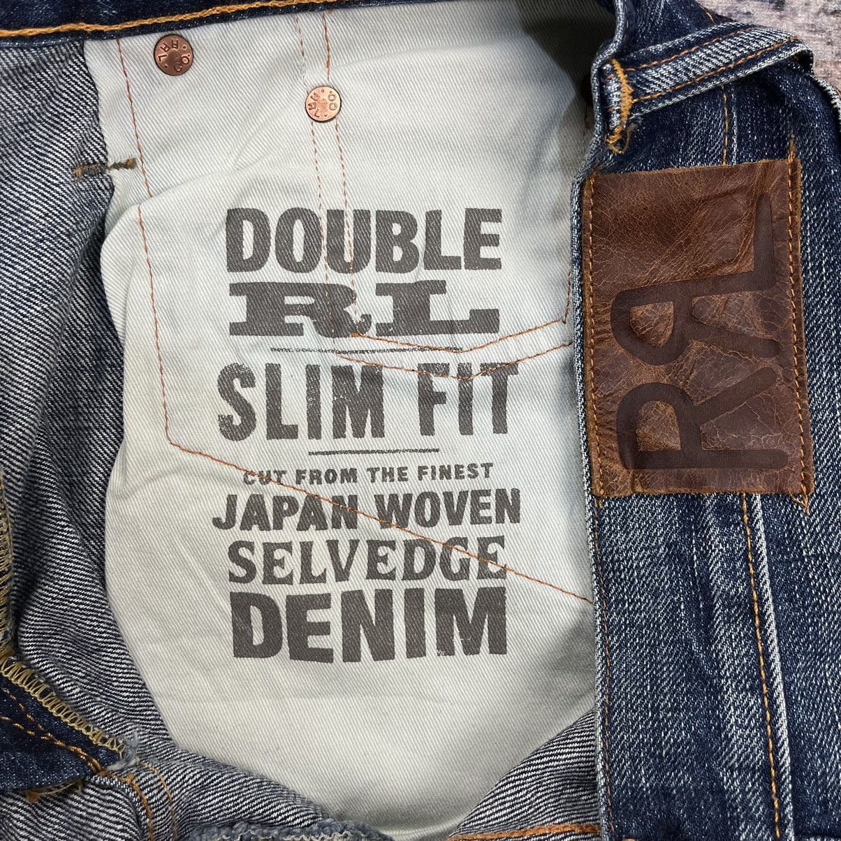 RRL Ralph Lauren RRL Ralph Lauren slim fit japan woven selvedge denim pants Size US 30 / EU 46 - 14 Thumbnail
