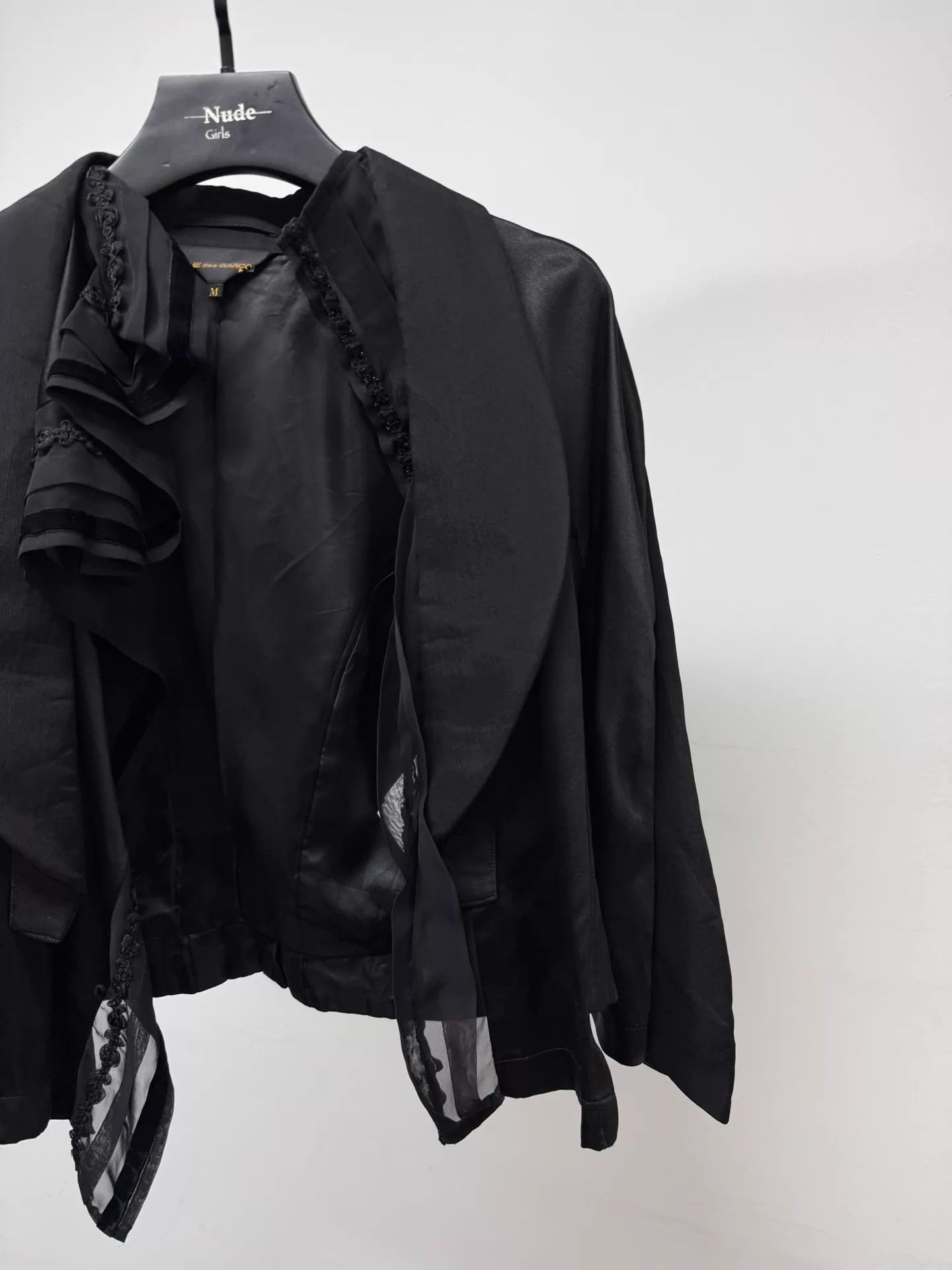 Comme des Garcons M COMME des GARÇONS 2005AW Black Color Block Jacket Size M / US 6-8 / IT 42-44 - 3 Thumbnail