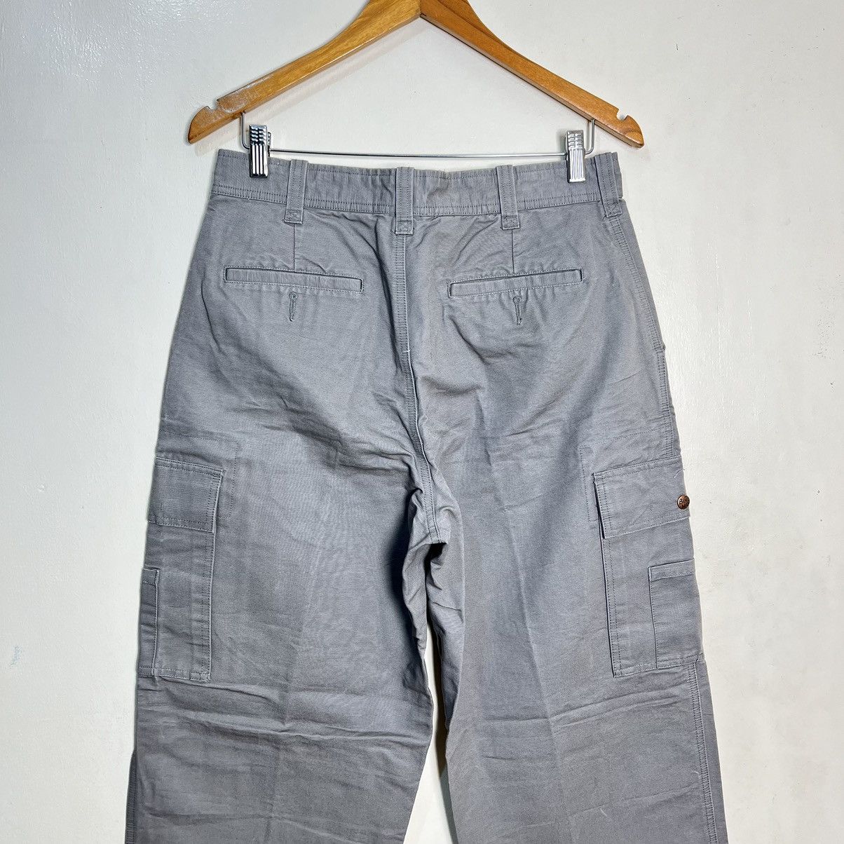 Big Mac Vintage Big Mac Workwear Baggy Cargo Pants Size US 31 - 12 Thumbnail