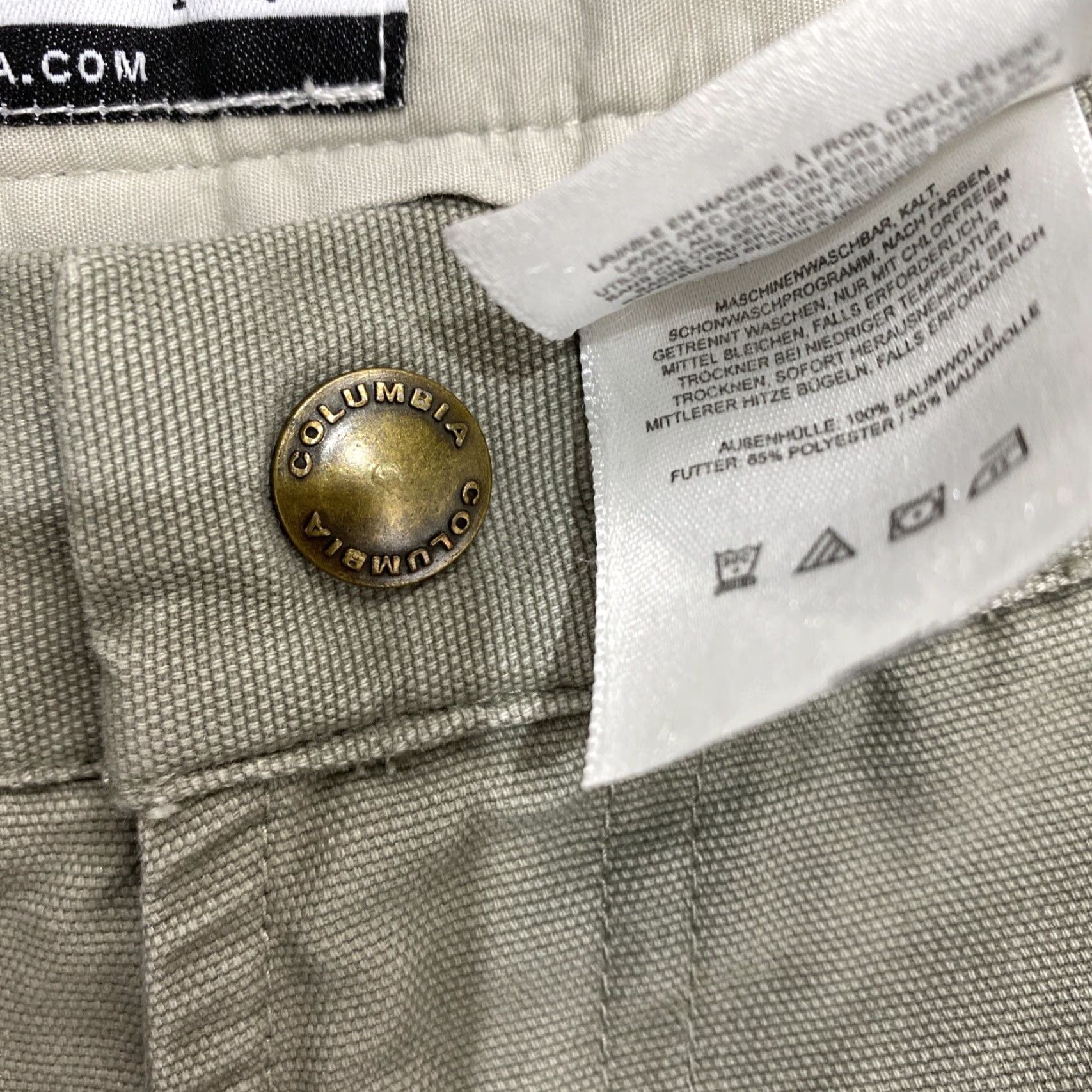 Vintage Columbia Pants Cargo Mens Size 36 Beige Regular 31in Inseam Cargo Pocket Outdoor Active Hiking Size US 36 / EU 52 - 5 Thumbnail