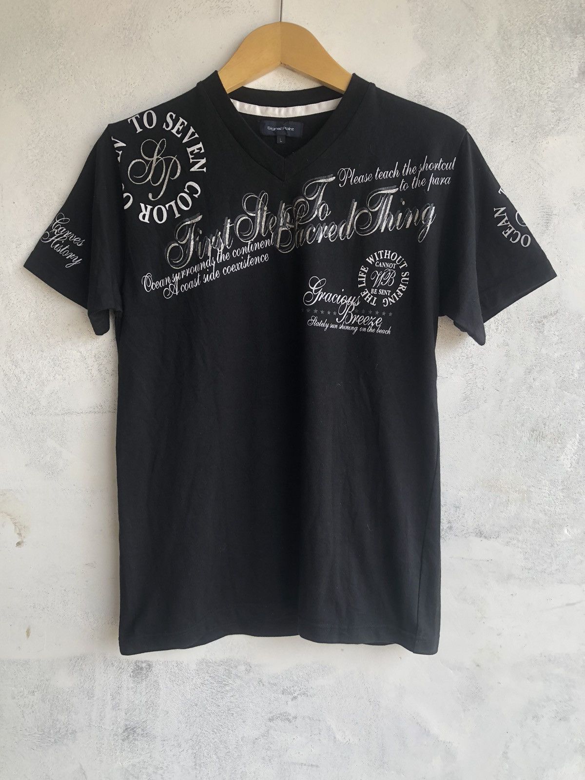 Hysteric Glamour Japan Gothic Poem Signal Point Rock Punk Style Size US L / EU 52-54 / 3 - 1 Thumbnail