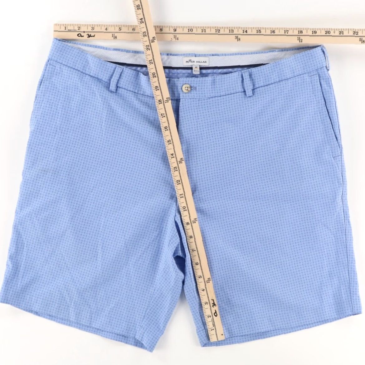 Peter Millar Peter Millar High Stretch Crown Logo Print Golf Shorts Men's 40 Size US 40 / EU 56 - 3 Thumbnail