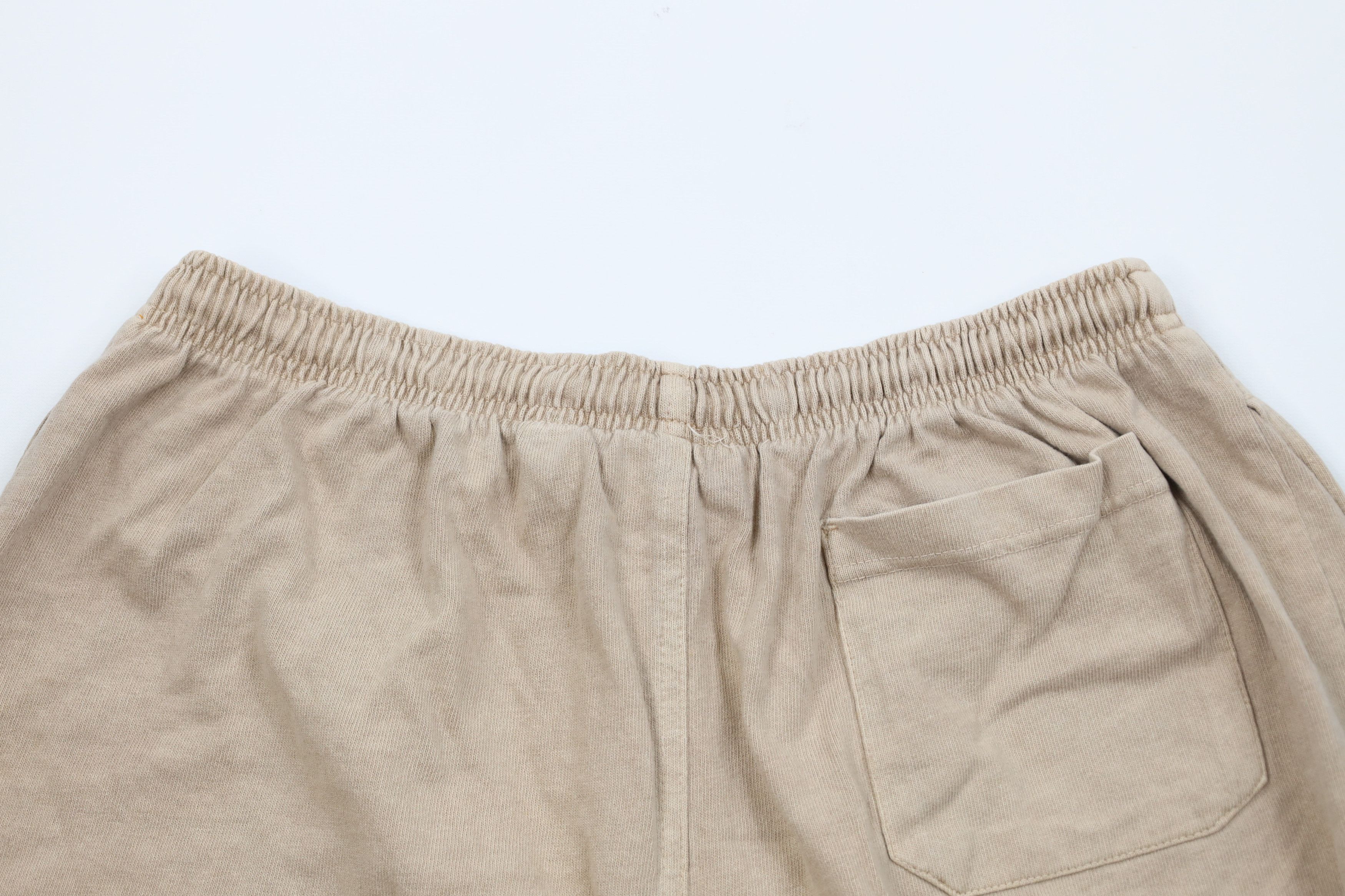 Vintage Vintage 90s Streetwear Cotton Pigment Stonewash Shorts Beige Size US 34 / EU 50 - 12 Thumbnail