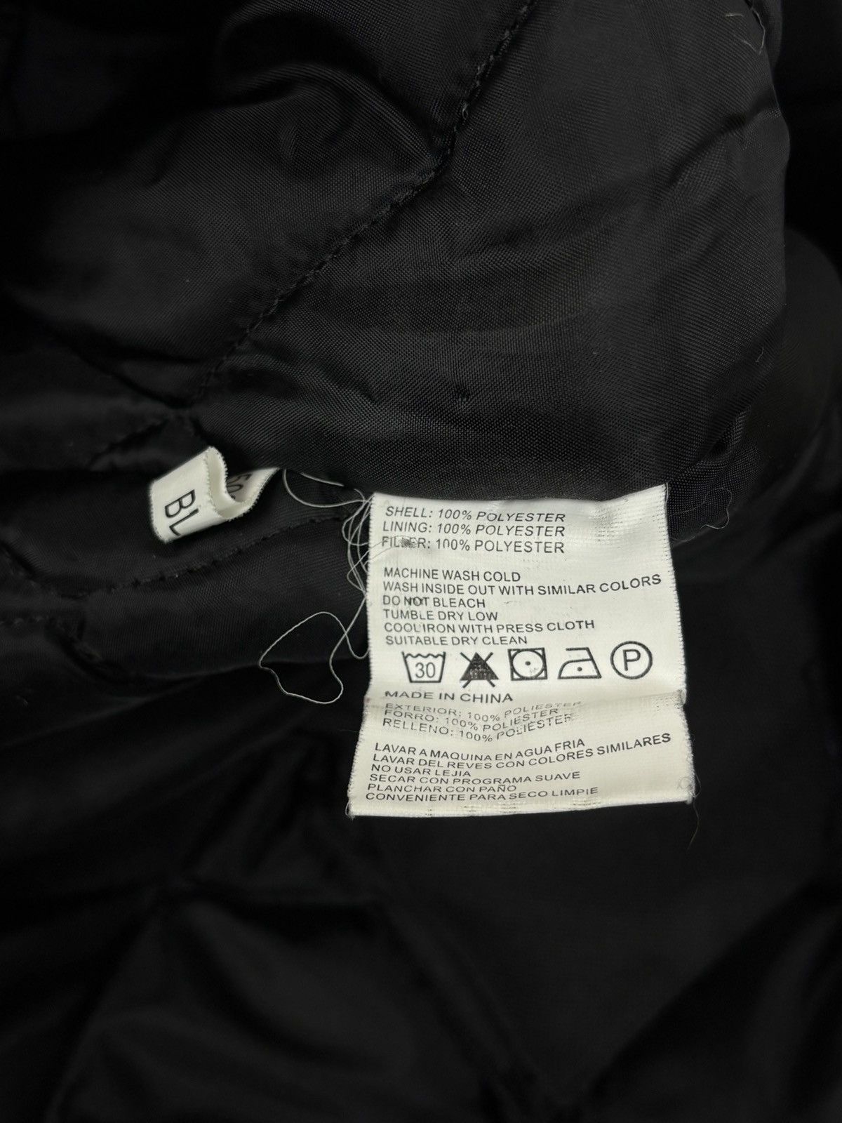 Karl Kani 00s Vintage Karl Kani Y2K Fur Hood Bomber Jacket Black S Size US S / EU 44-46 / 1 - 11 Thumbnail