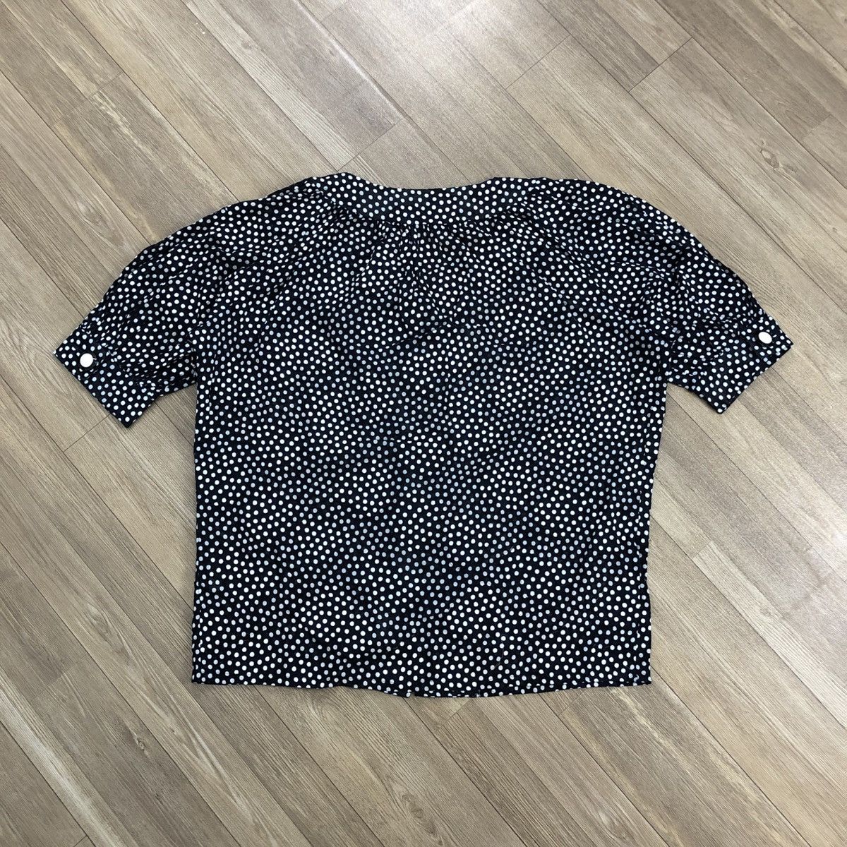 Givenchy × Vintage Vintage Givenchy Nouvelle Boutique Polkadot Button Up Shirt Size M / US 6-8 / IT 42-44 - 12 Thumbnail