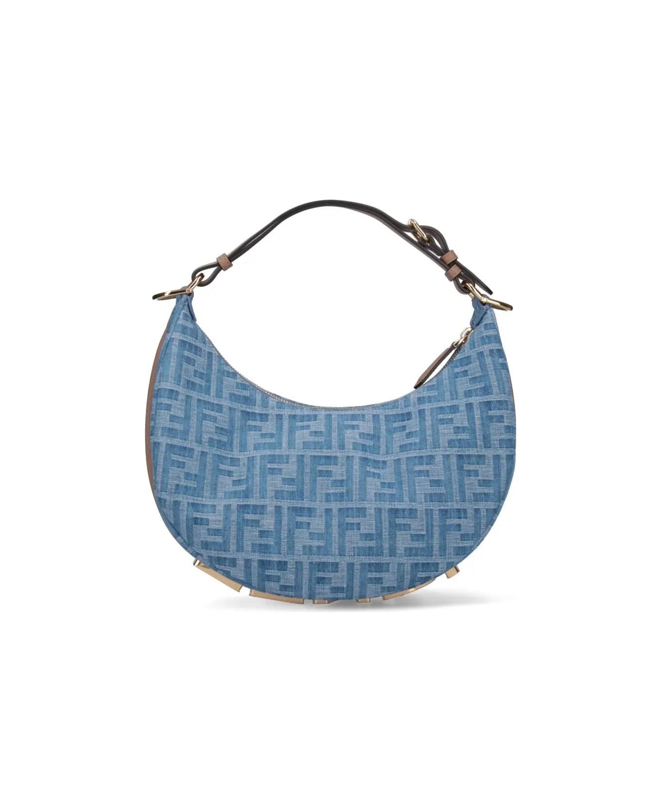 Fendi o1s1wg110326 Size: OS / Fendigraphy Small Bag in Blue Size ONE SIZE - 1 Thumbnail