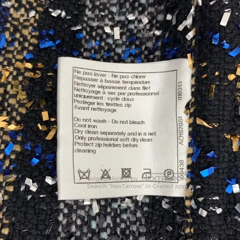 Chanel Chanel Tweed Plaid Wool Coat. Size US XS / EU 42 / 0 - 8 Thumbnail