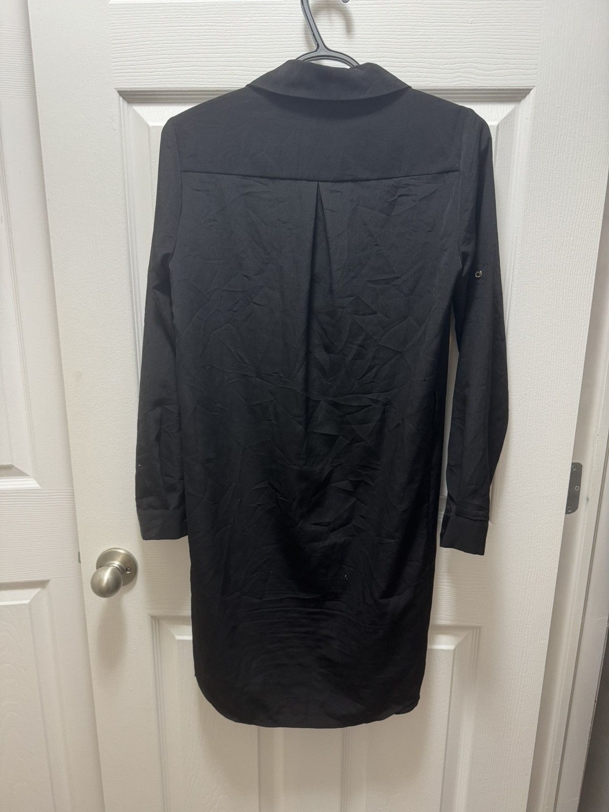 Calvin Klein Calvin Klein Black Collar Blouse Quarter Sleeve Gold Size M / US 6-8 / IT 42-44 - 3 Thumbnail