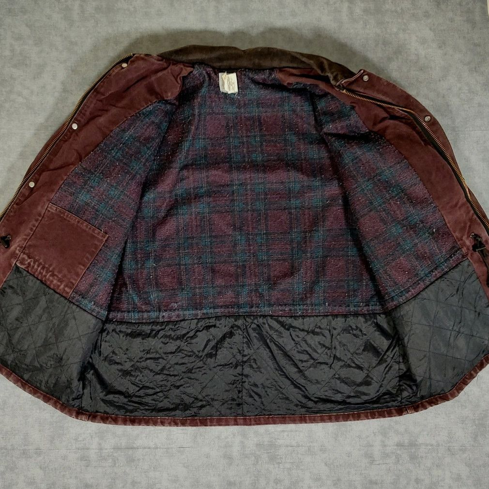 Carhartt VTG 90s Carhartt C10BRG blanket lined work jacket mns XL Size US XL / EU 56 / 4 - 3 Thumbnail