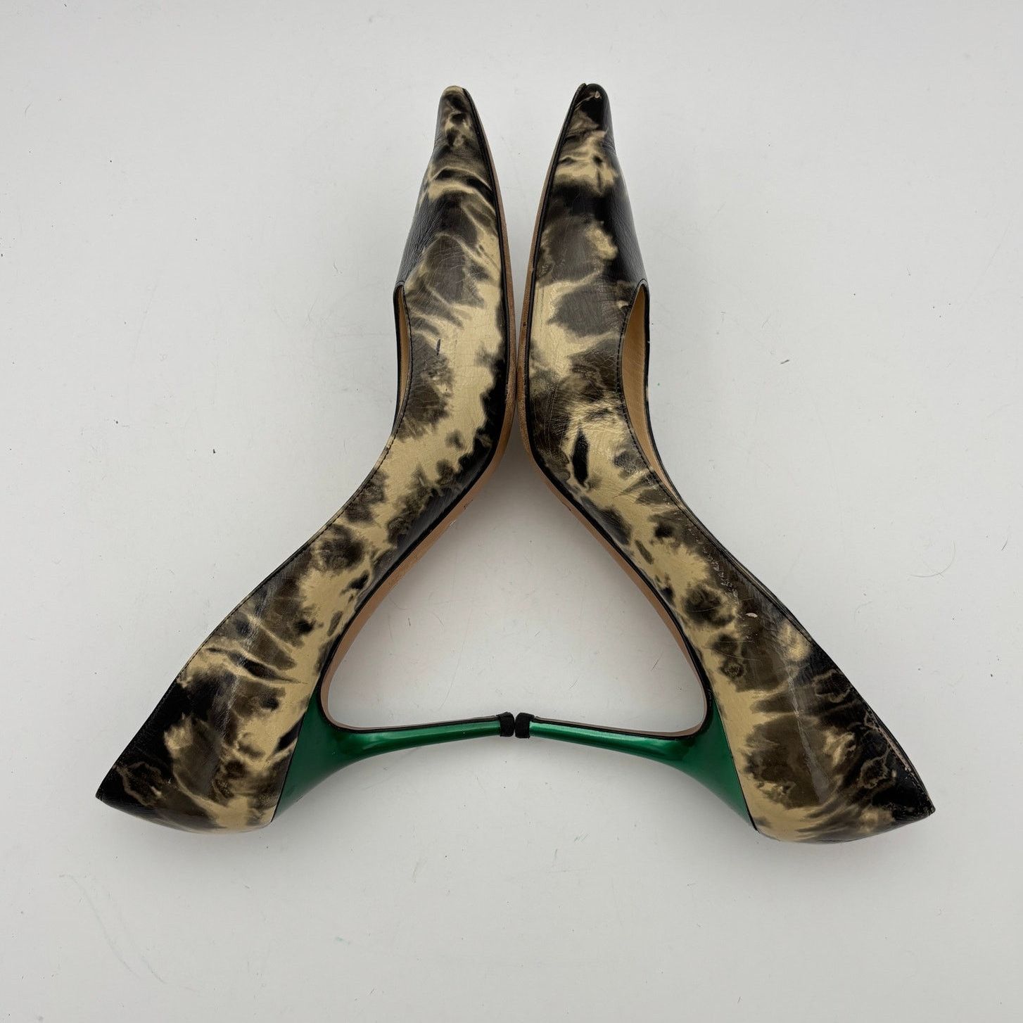 Jimmy Choo Jimmy Choo Romy 85 Patent Leather Heels Pumps Women's 41.5 Size US 11.5 / IT 41.5 - 7 Thumbnail