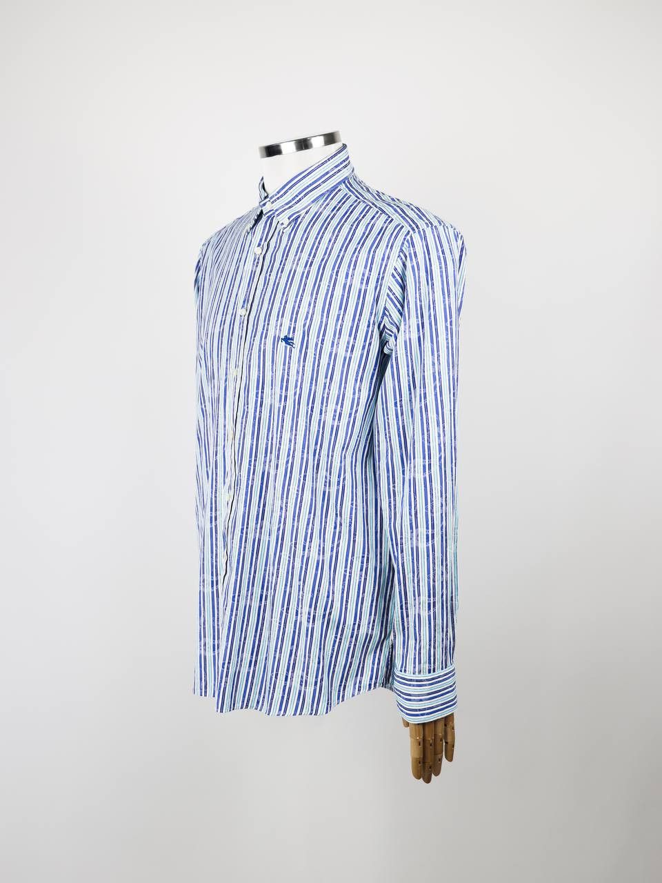 Etro ETRO Striped shirt Size US XL / EU 56 / 4 - 2 Thumbnail