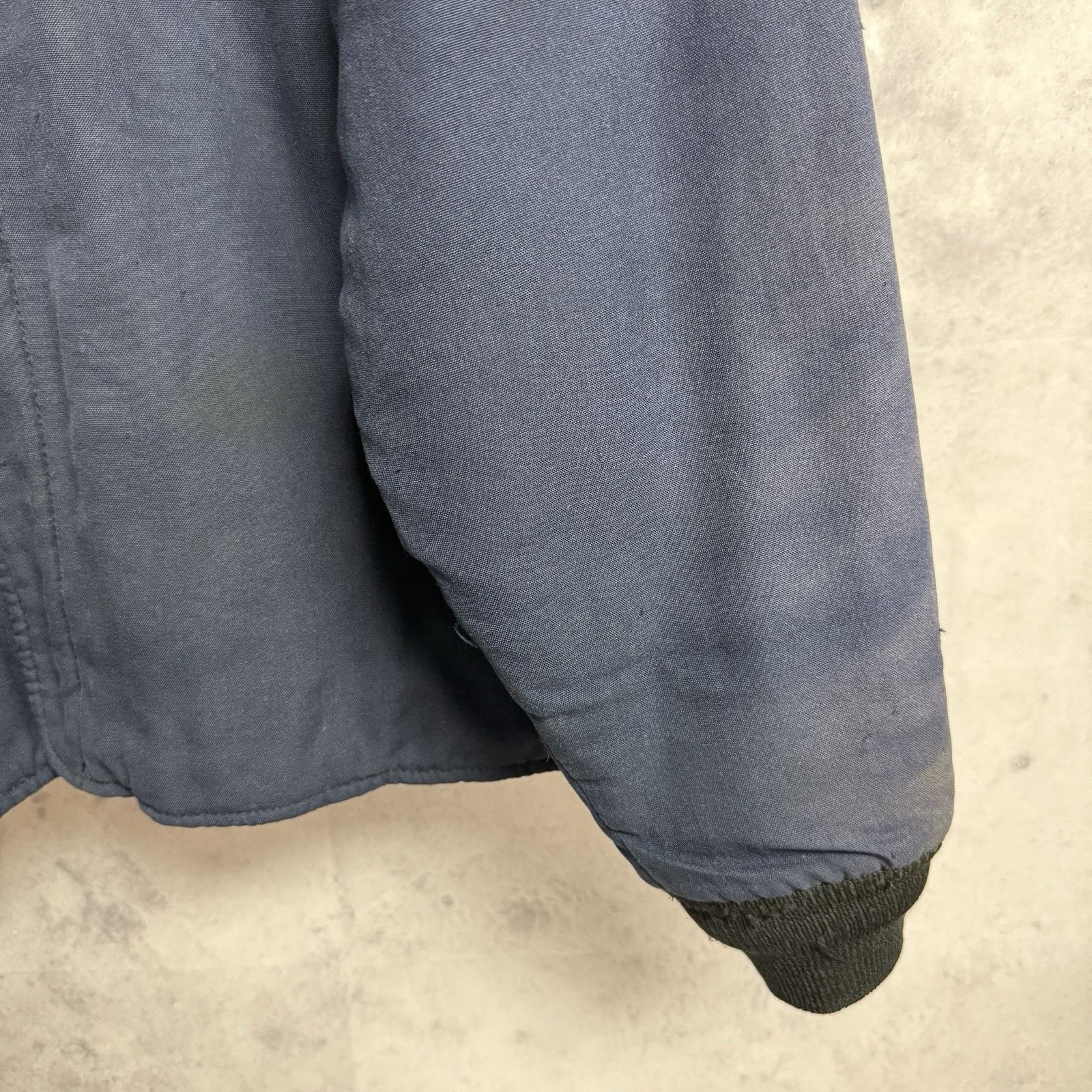 Bulwark Vintage 90s Bulwark Workwear Jacket Mens XL Blue Quilted (25 Size US XL / EU 56 / 4 - 4 Thumbnail