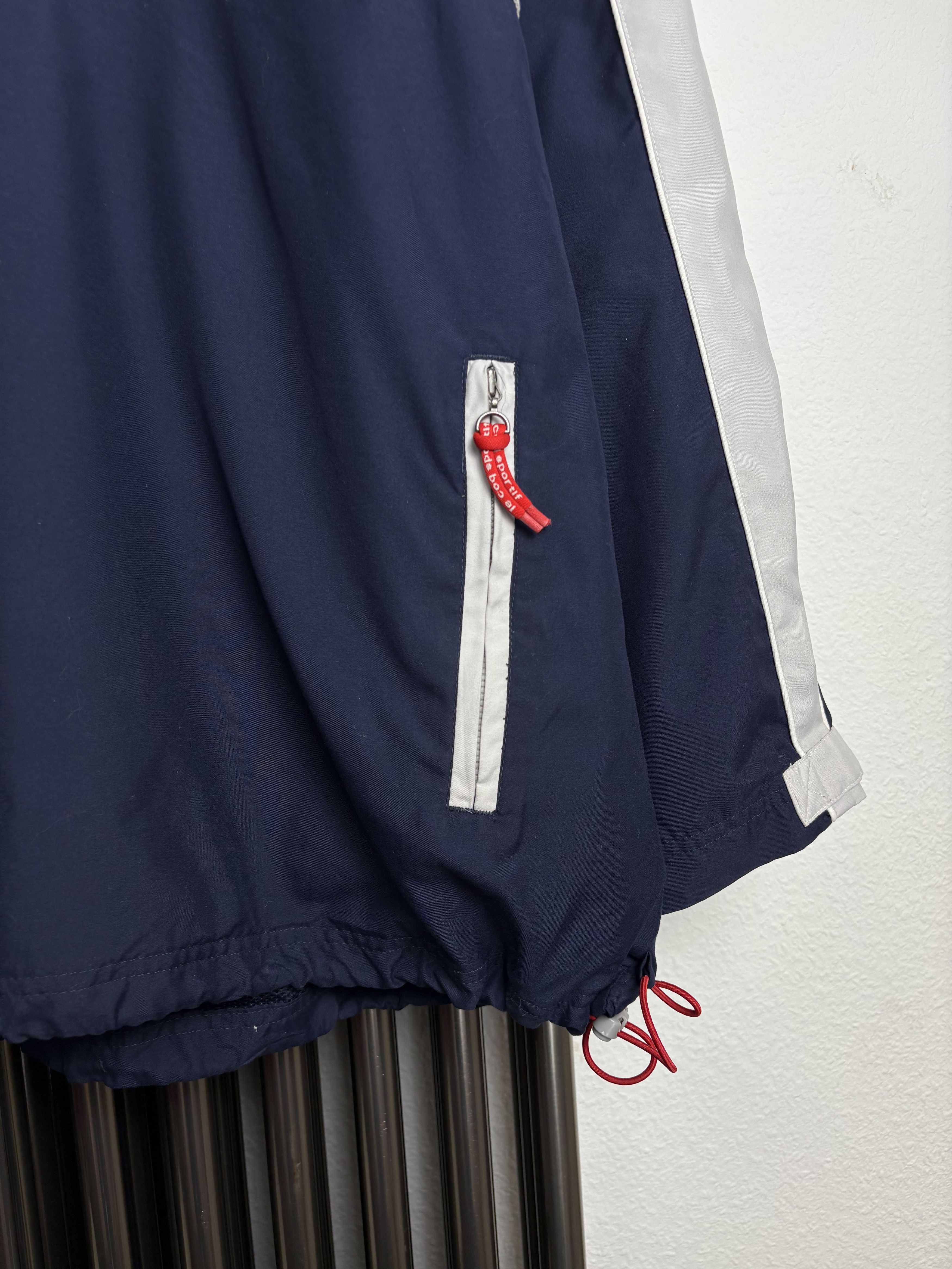 Le Coq Sportif Le Coq Sportif 2000s Navy Double Zip Track Jacket (L) Size US L / EU 52-54 / 3 - 5 Thumbnail