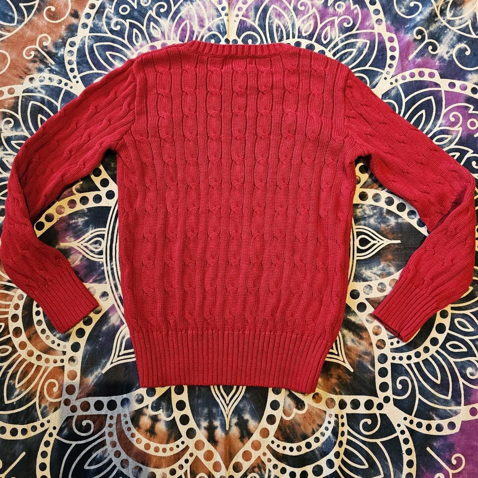 Polo Ralph Lauren Polo Ralph Lauren Kid's Red Sweater Size 8 Size US XXS / EU 40 - 6 Thumbnail