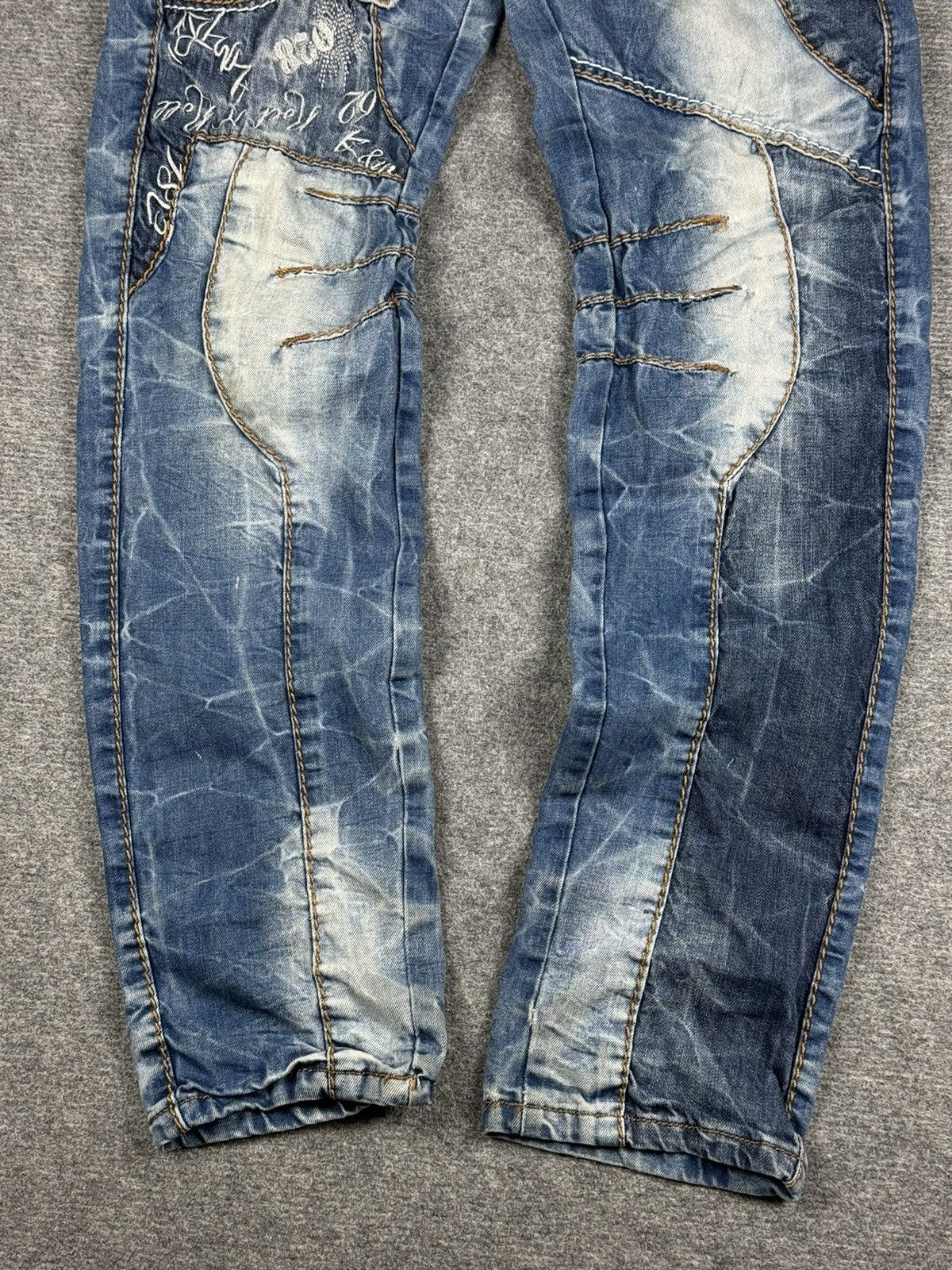 Japanese Brand Vintage Japanese brand Baggy denim y2k Size US 29 - 2 Thumbnail