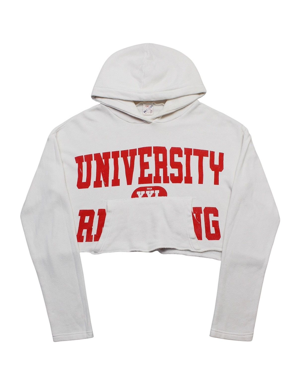 Japanese Brand × Vintage 2000S RNA UNIVERSITY CROP HOODIE Size US M / EU 48-50 / 2 - 1 Thumbnail