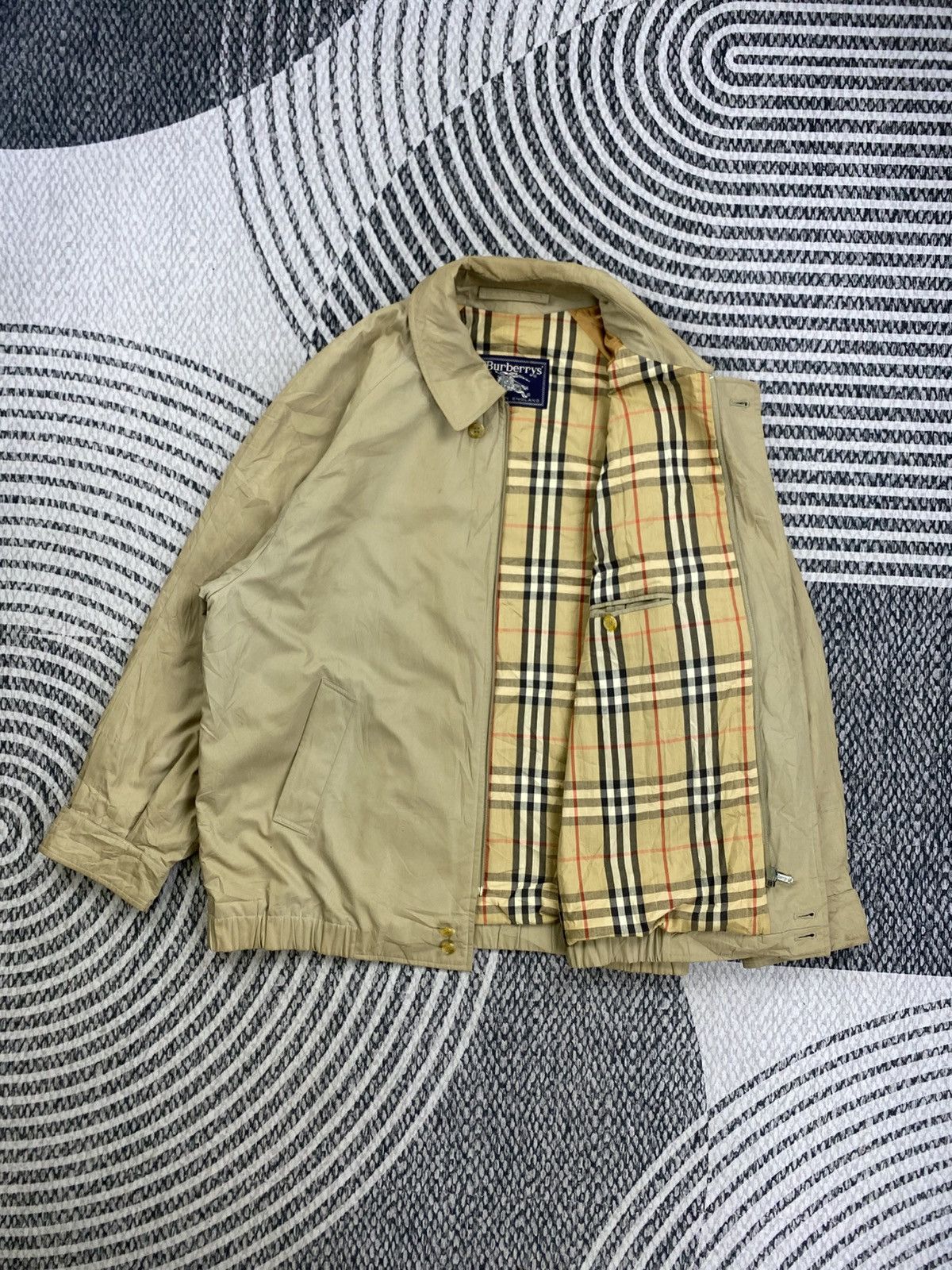 Burberry Vintage Burberry Nova Check Jacket Size US XL / EU 56 / 4 - 1 Thumbnail