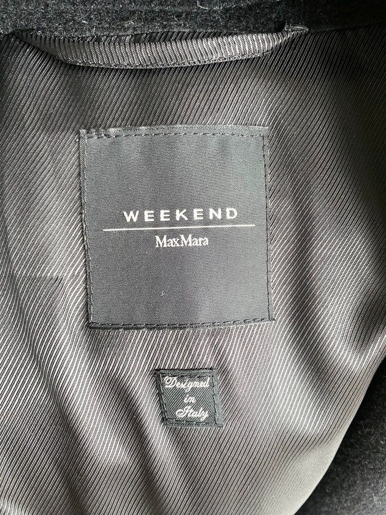 Max Mara Max Mara Black weekend casual lapel wool blazer Size M / US 6-8 / IT 42-44 - 3 Thumbnail