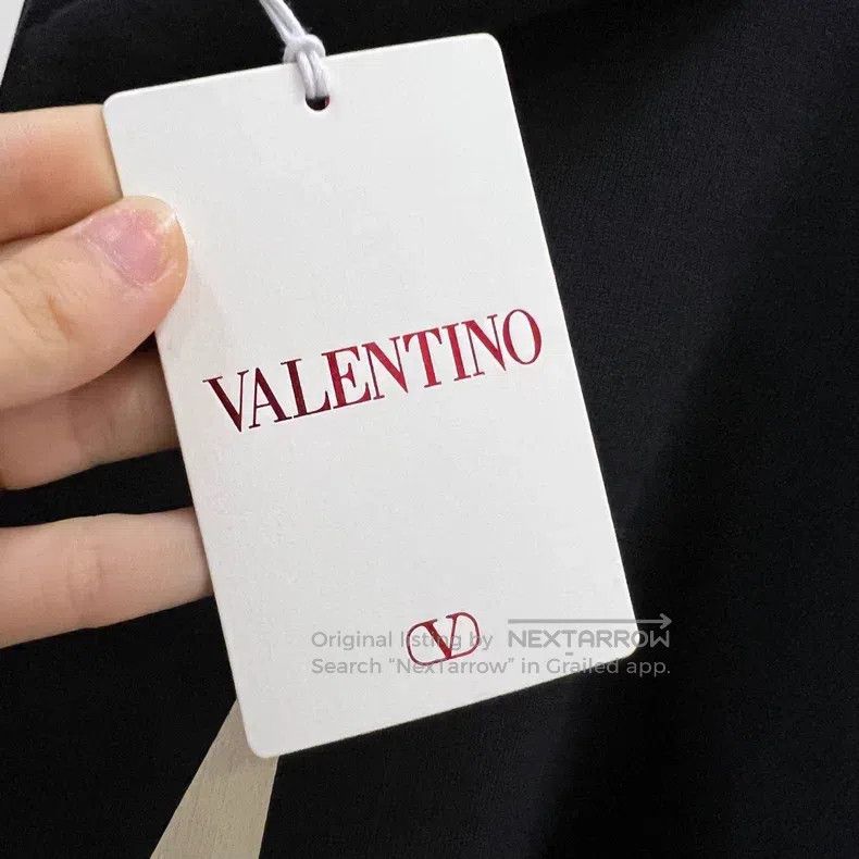 Valentino Valentino Black pattern logo print hoodie Size XXL / US 16-18 / IT 52-54 - 5 Thumbnail