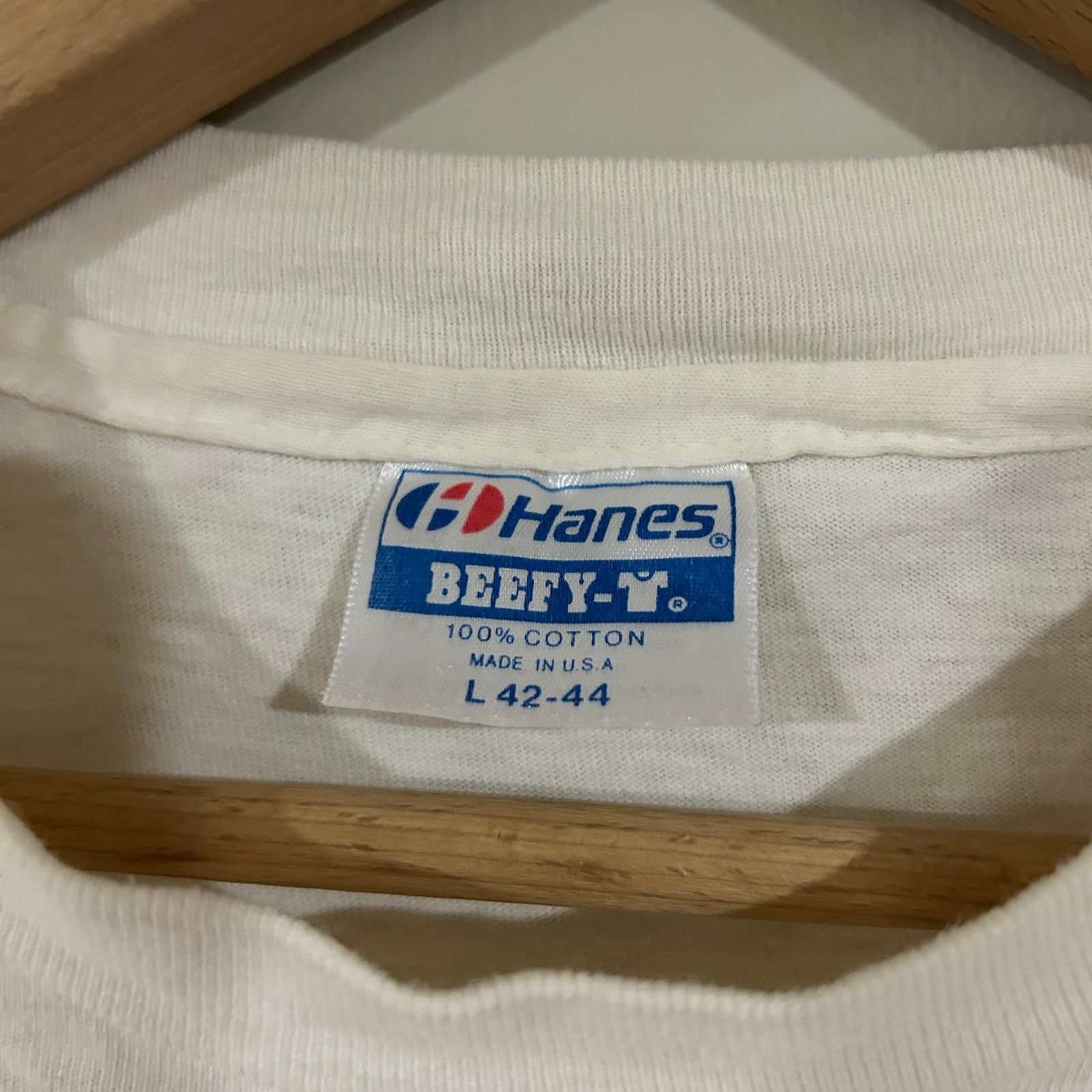Hanes Vintage 1987 Purdue Basketball Big Ten Champs Tee Shirt Size US L / EU 52-54 / 3 - 3 Thumbnail