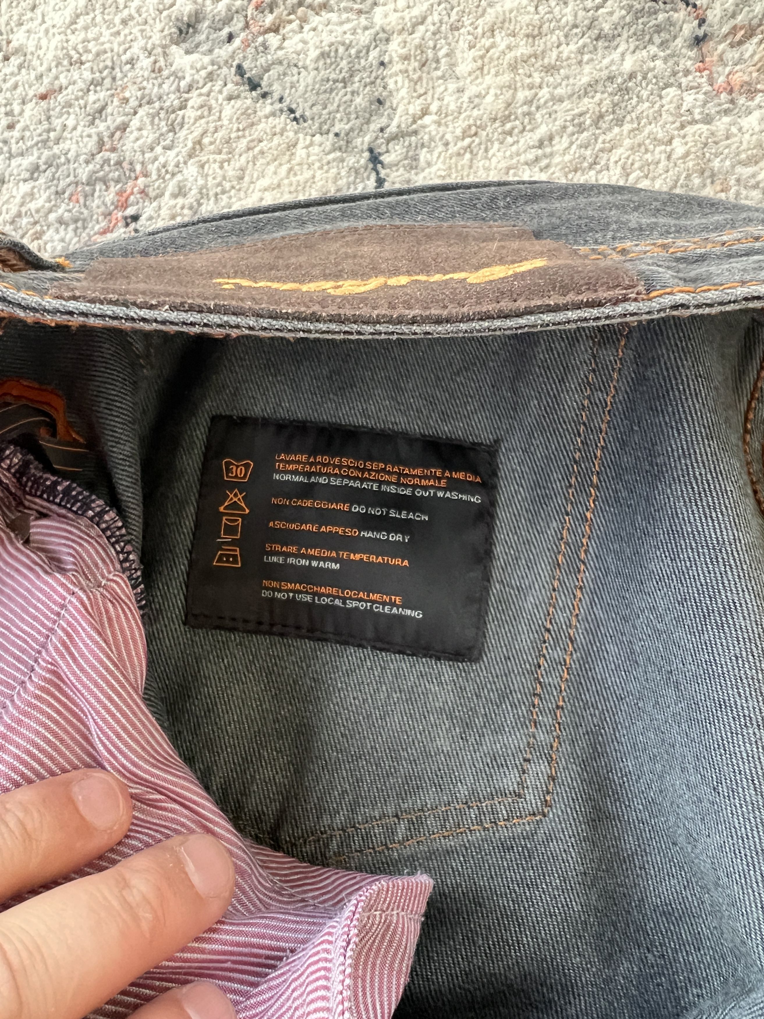 Corneliani Corneliani Y5P Luxury Denim Jeans Size US 33 - 6 Thumbnail