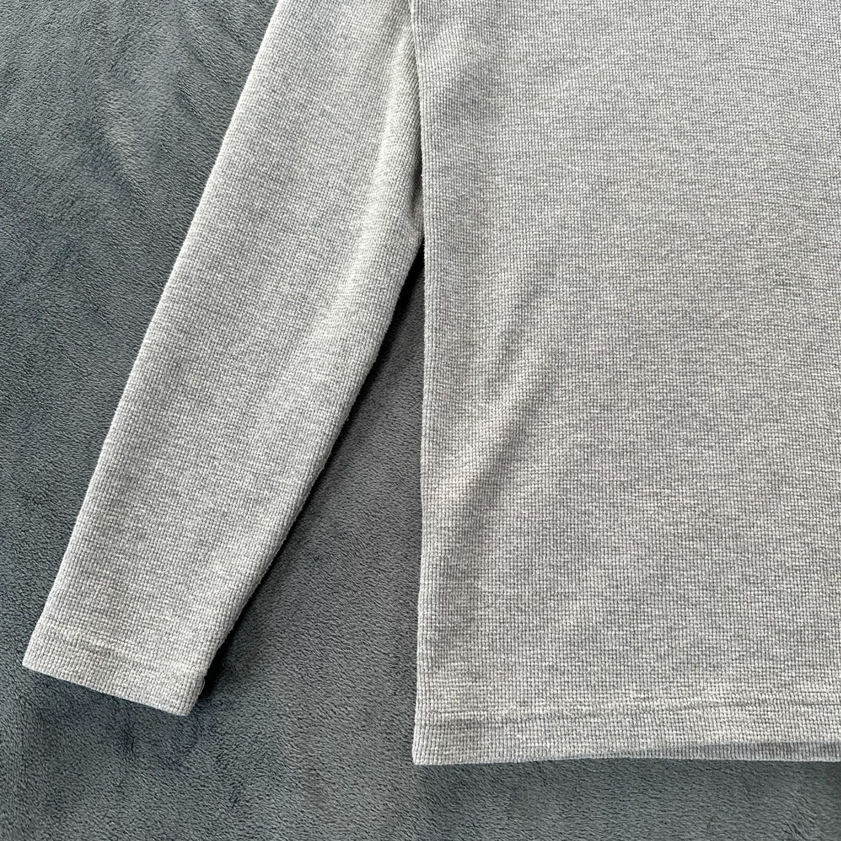 Psycho Bunny Psycho Bunny Shirt Mens Small Gray Val Waffle Knit Lounge Long Sleeve Pocket Size US S / EU 44-46 / 1 - 4 Thumbnail