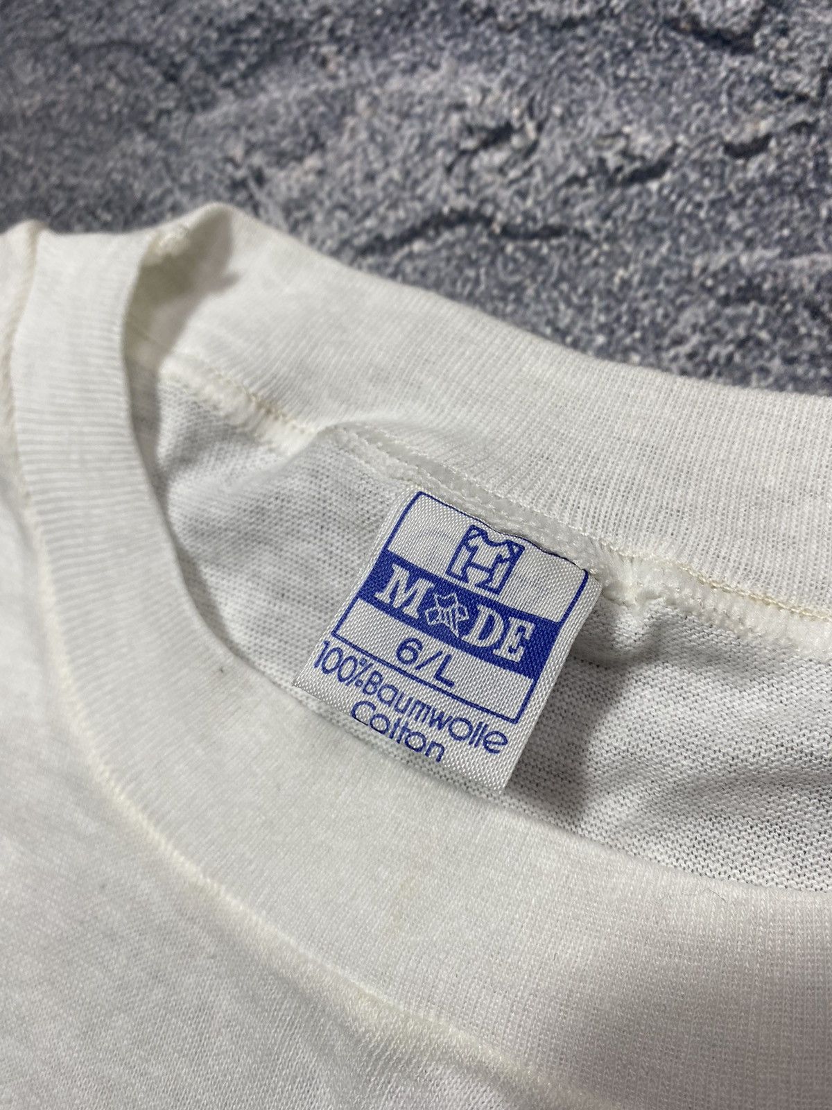 Band Tees × Mtv Vintage 1984 Eurovision WDR Canes Tshirt Size US M / EU 48-50 / 2 - 6 Thumbnail