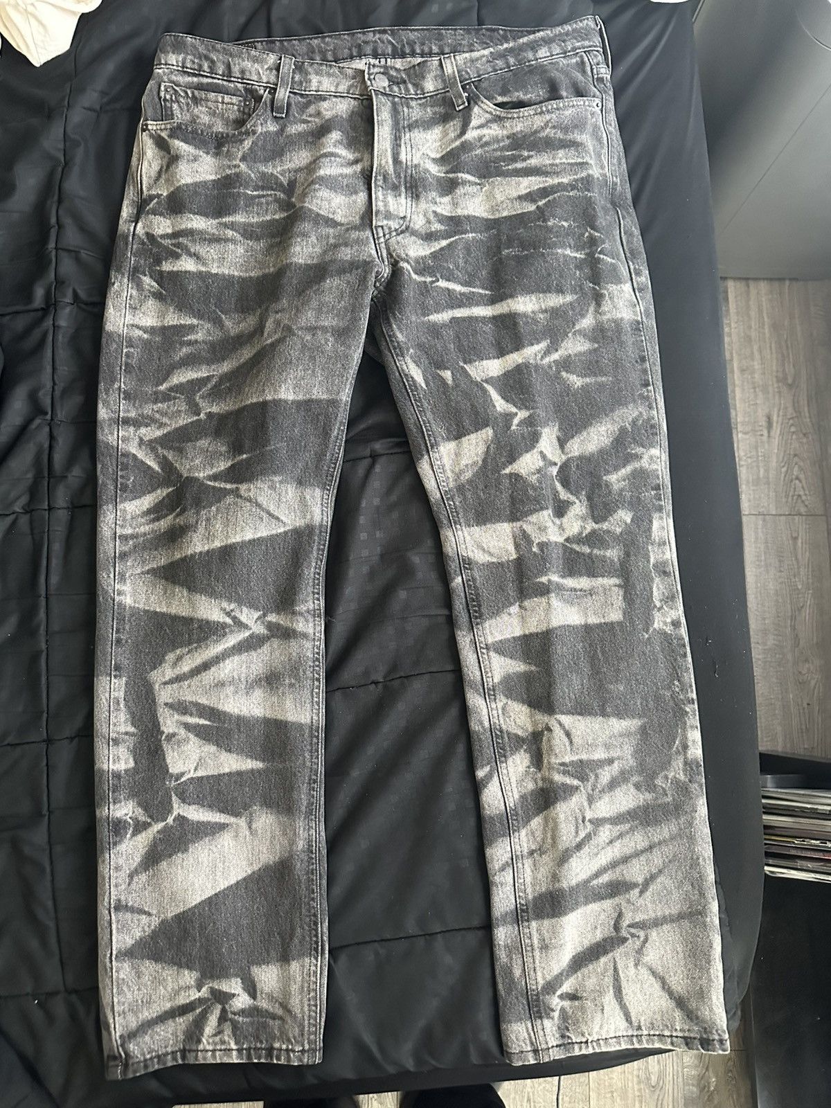 Levi's Grey and white striped Levi's 541 jean Size US 38 / EU 54 - 1 Thumbnail