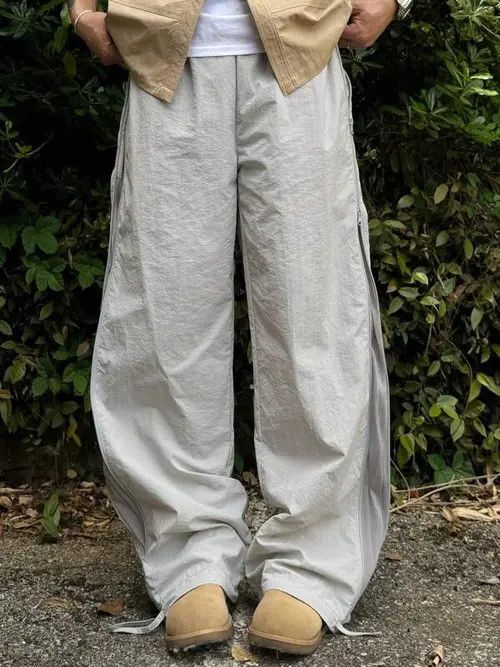 Japanese Brand × Vintage Vintage RETRO 2000s Parachute pants Size US 32 / EU 48 - 1 Thumbnail