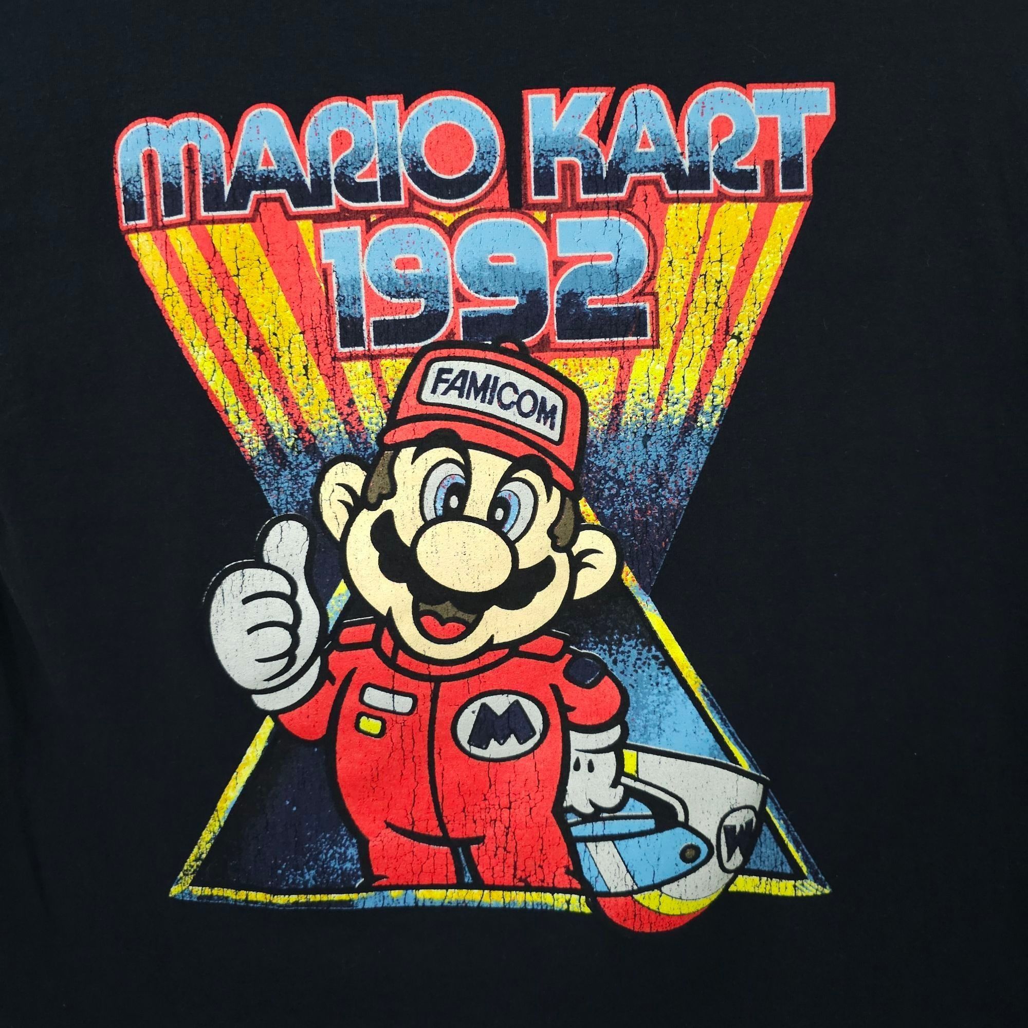 Nintendo Nintendo Mario Kart 1992 Famicon Graphic T Shirt M S/S Size US M / EU 48-50 / 2 - 3 Thumbnail