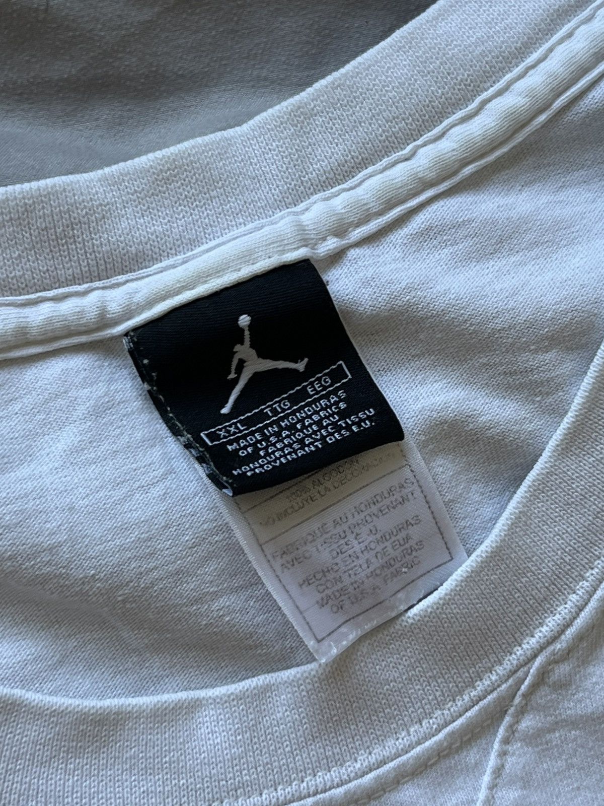Jordan Brand Vintage Jordan Camo Logo Tee / Street Court Archive Size US XXL / EU 58 / 5 - 5 Thumbnail