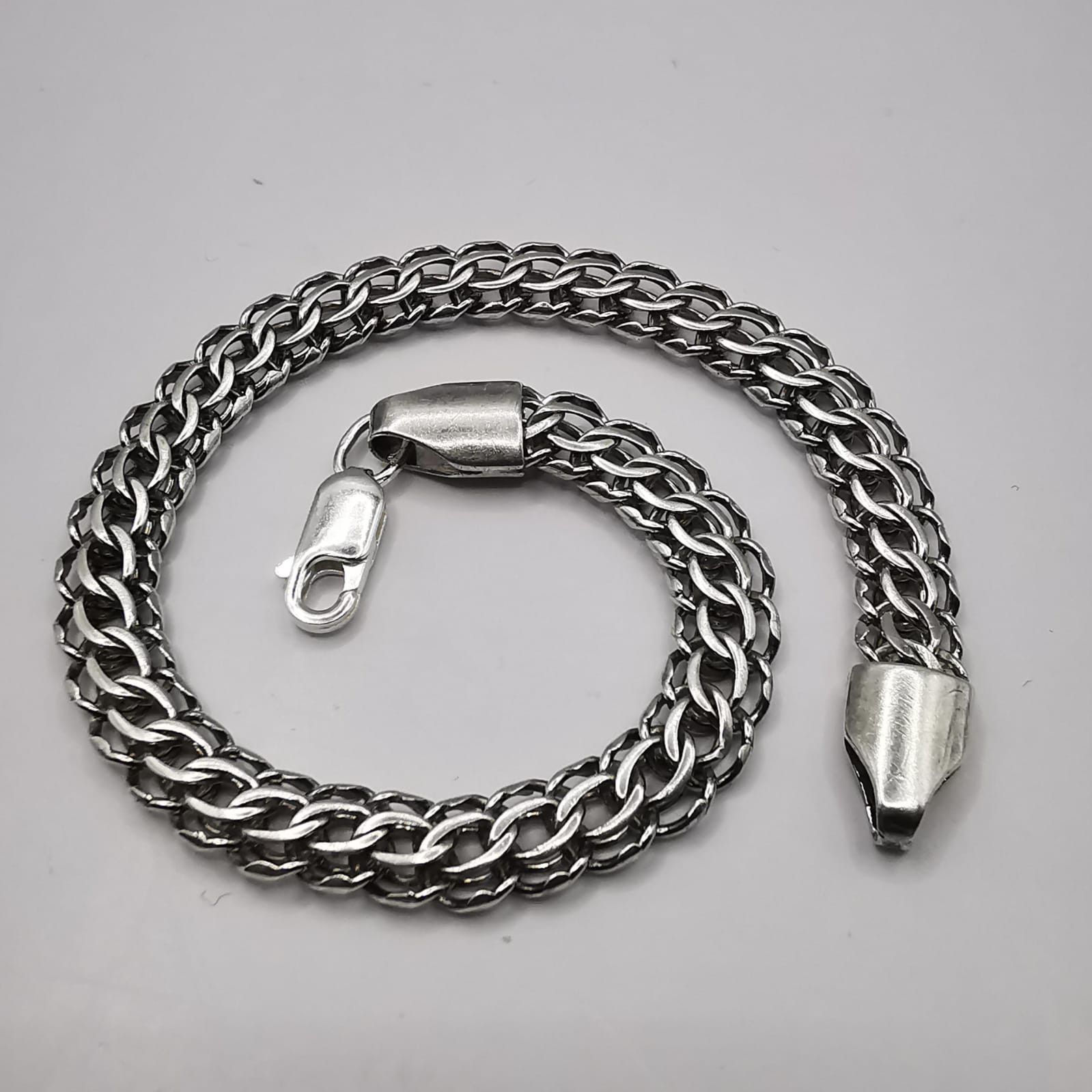 Sterling Silver Vintage Bracelet Jewelry,925 Sterling Silver 9,71g Size ONE SIZE - 7 Thumbnail