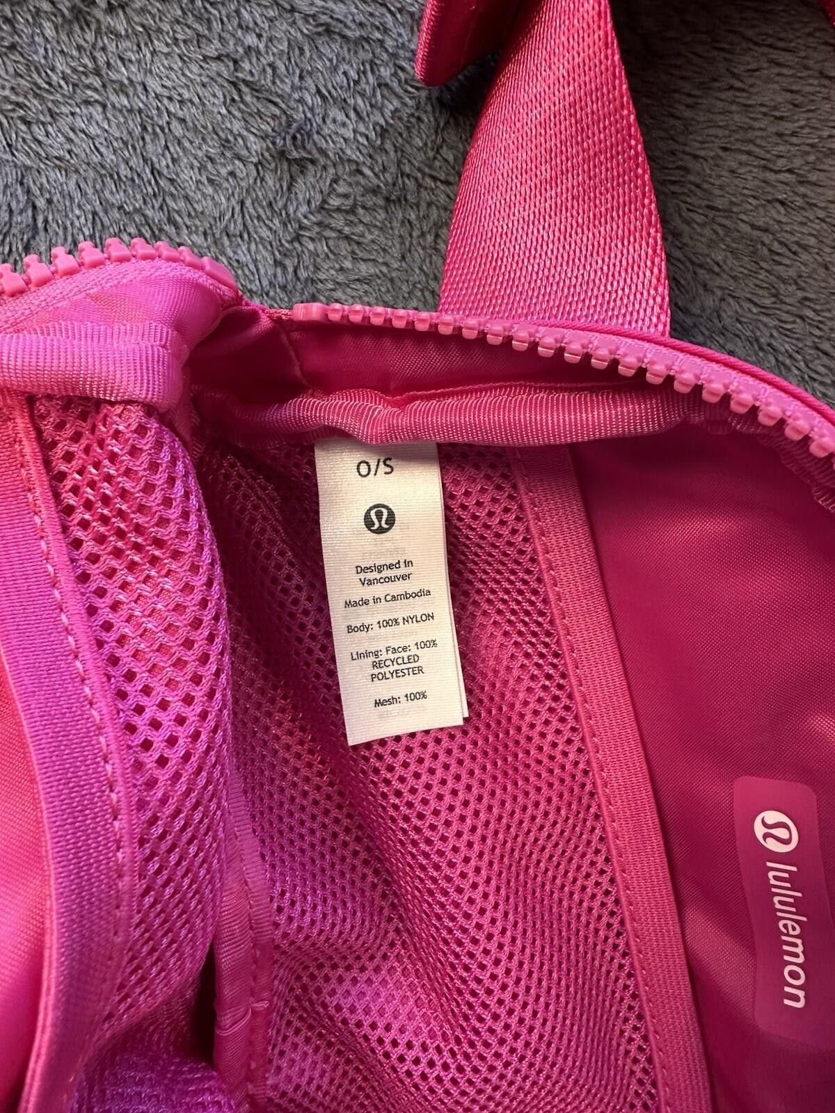 Lululemon Lululemon Hot Pink 1L Belt Bag , Adjustable, One Size Size ONE SIZE - 4 Thumbnail
