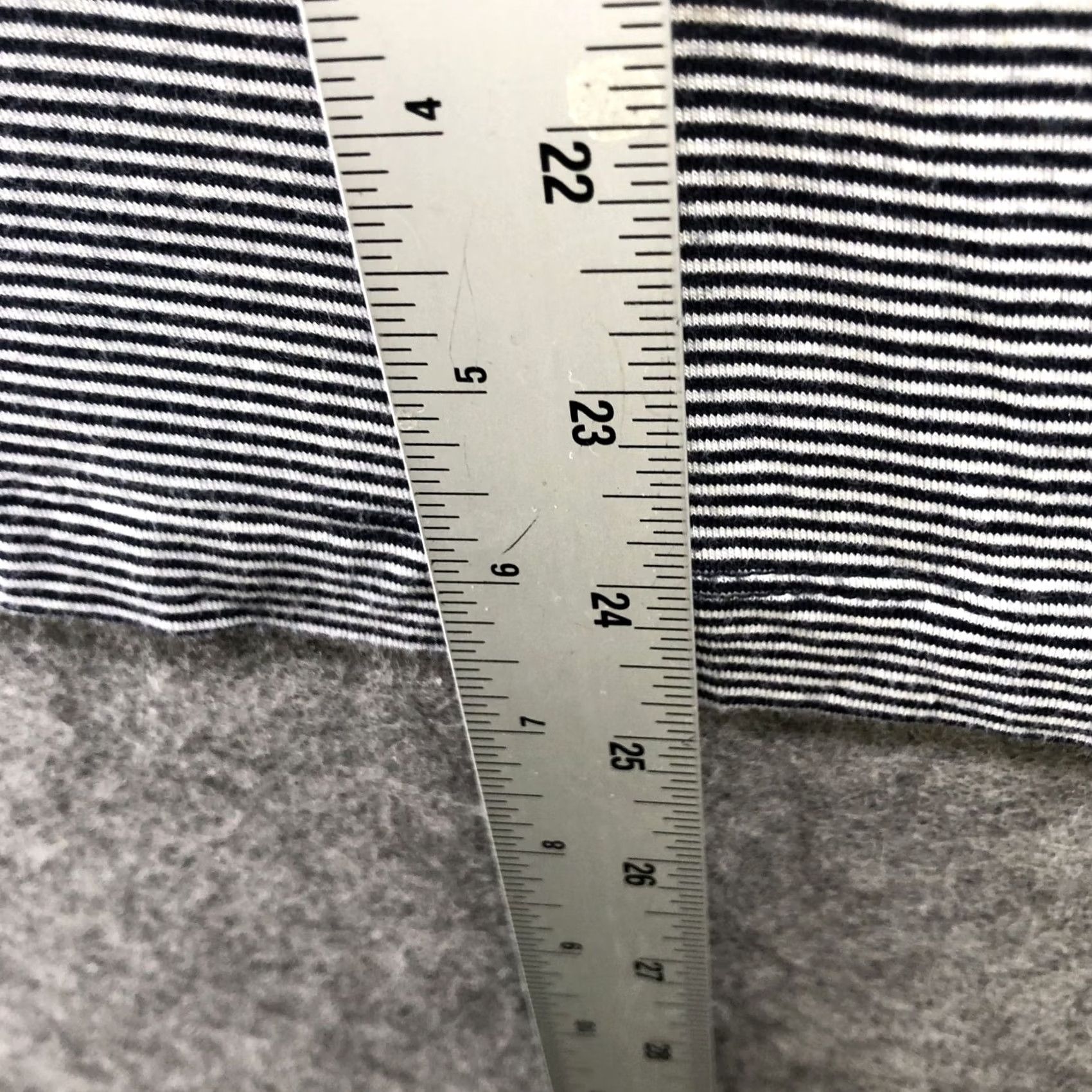Loft Loft Turtleneck T Shirt Womens M Navy Blue White Striped Jersey Lightweight Size M / US 6-8 / IT 42-44 - 7 Thumbnail