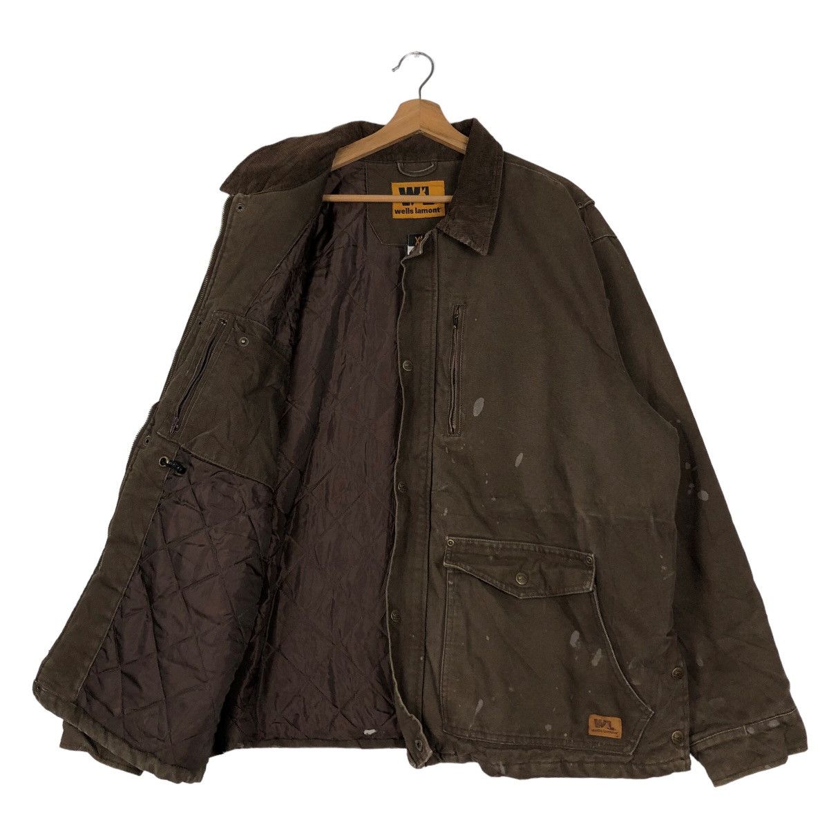 Japanese Brand Vintage Detroit Chore Work Jacket Wells Lamont Usa Garments Size US XL / EU 56 / 4 - 11 Thumbnail