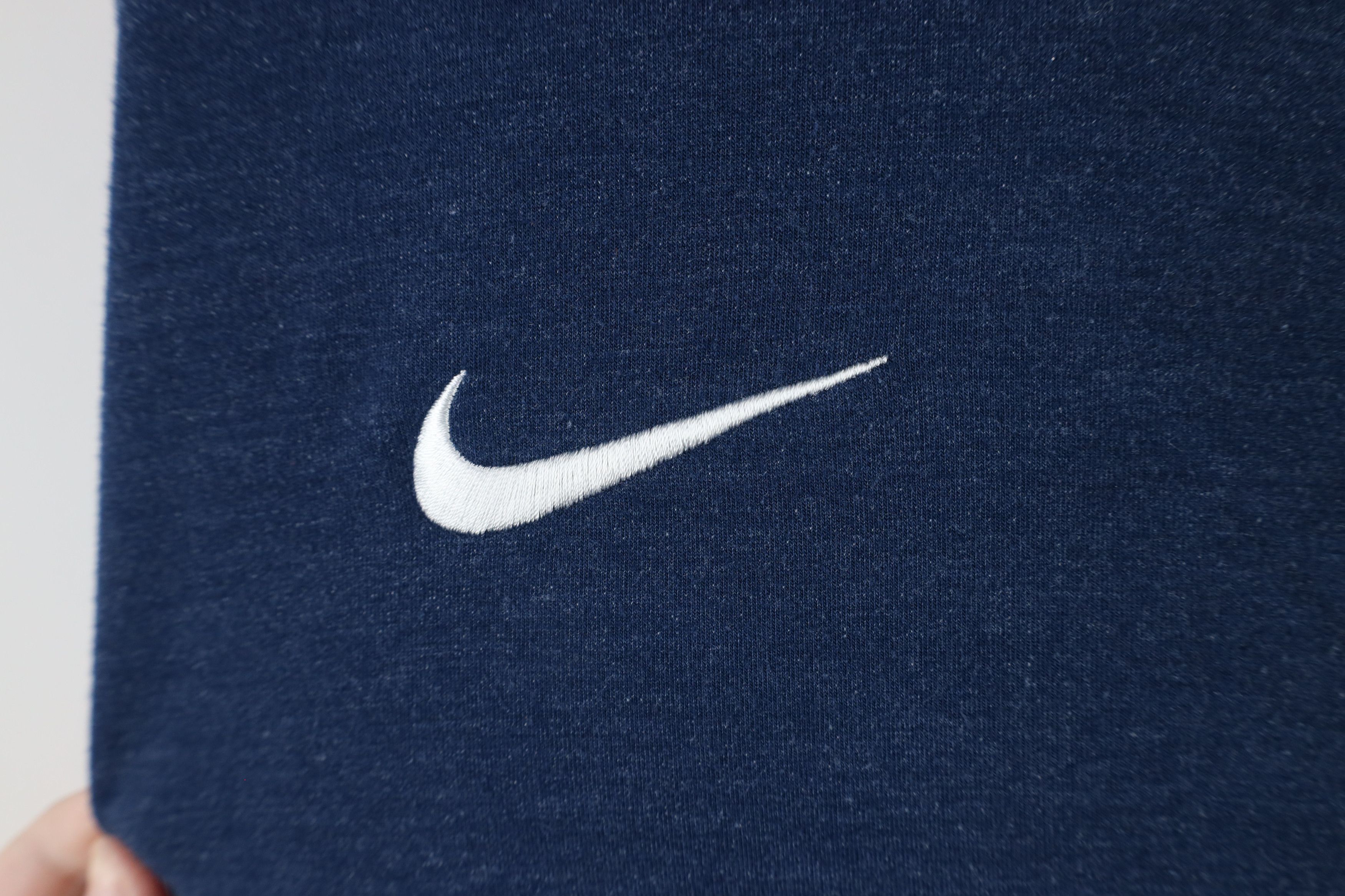 Nike × Vintage Nike Dri-Fit Mini Swoosh Knit Full Zip Tennis Track Jacket Size US L / EU 52-54 / 3 - 4 Thumbnail