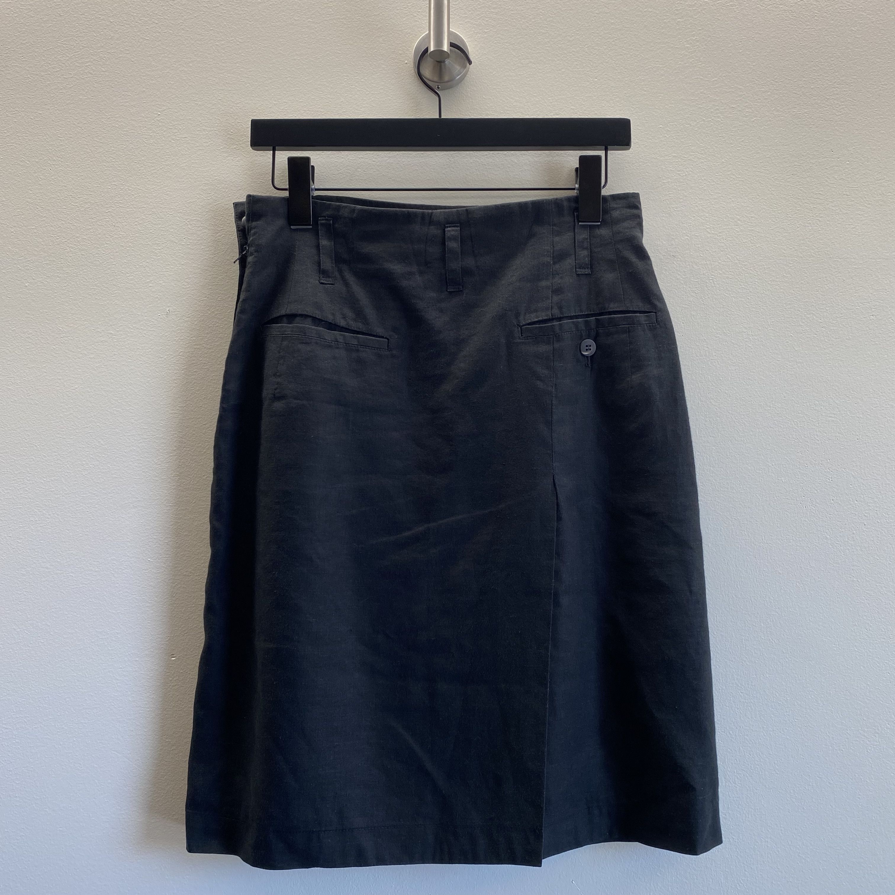 Issey Miyake Issey Miyake Vintage Linen Skirt Size 29" - 11 Thumbnail