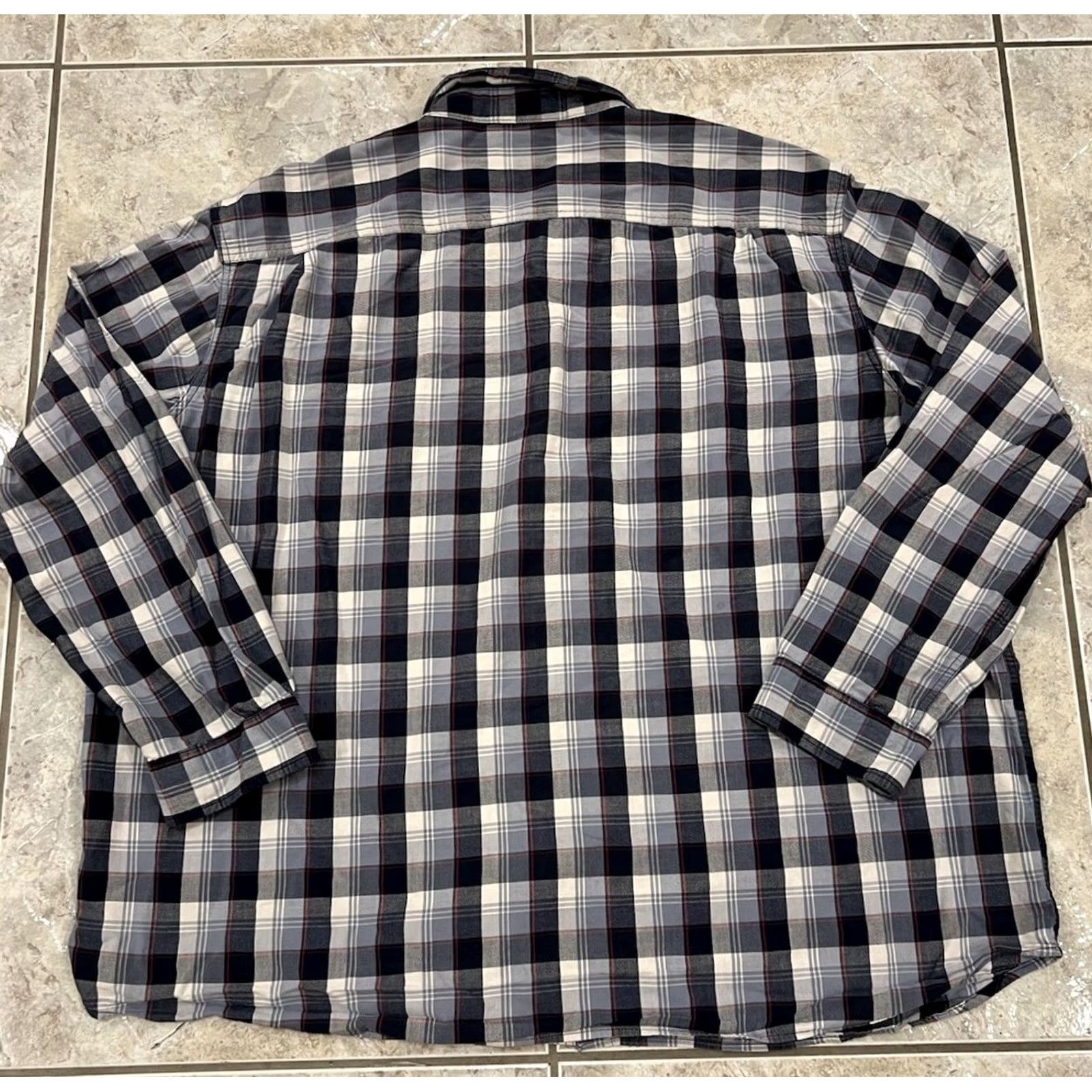 Carhartt Carhartt Shirt Mens 4XL Fort Plaid Relaxed Fit FLAWED Long Sleeve Work Utility Size US XXL / EU 58 / 5 - 6 Thumbnail