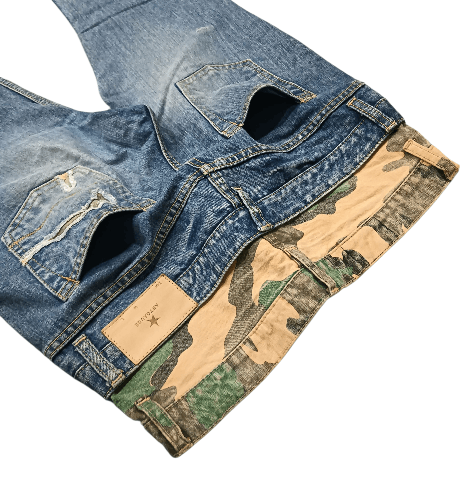 Other Distressed Jeans Double Waist Camo Size US 32 / EU 48 - 7 Thumbnail