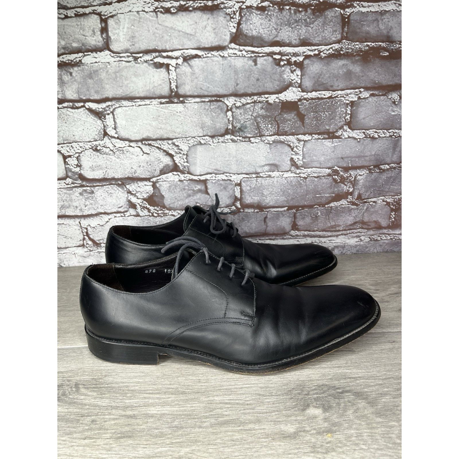 To Boot New York To Boot New York Adam Derrick Black Leather Derby Dress Shoe Size US 10.5 / EU 43-44 - 15 Thumbnail