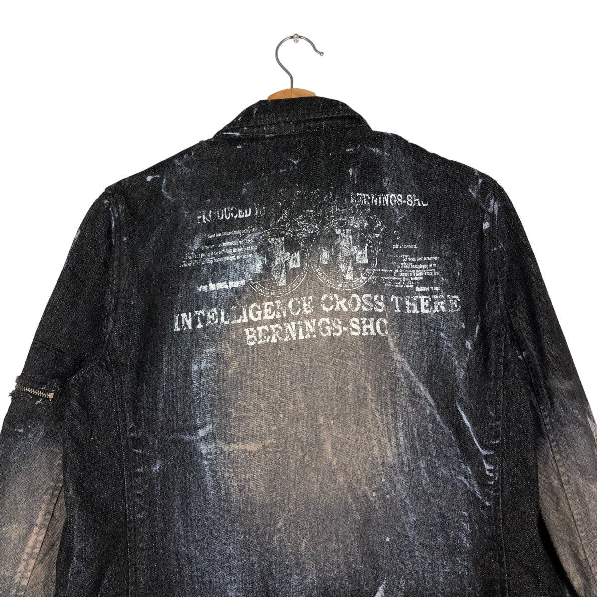 Hysteric Glamour 🔥Berning Sho Japan Punk Biker Jacket Distressed Style Size US M / EU 48-50 / 2 - 9 Thumbnail