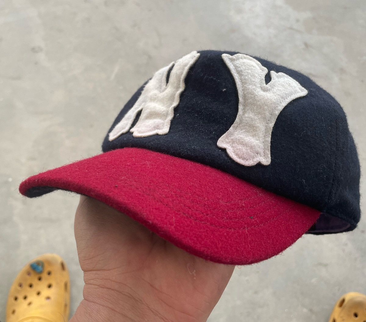 Beams Plus × Japanese Brand BEAMS HEART NY WOOL PATCH CAP Size 36 - 2 Thumbnail